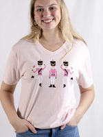 THE ROYAL STANDARD DANCING NUTCRACKER V-NECK T-SHIRT