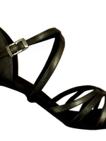 ANGELO LUZIO ANGELO LUZIOO OPEN TOE BALLROOM SHOES