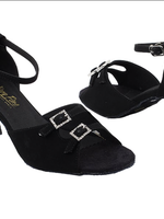 NUBUCK STONED BALLROOM SHOE