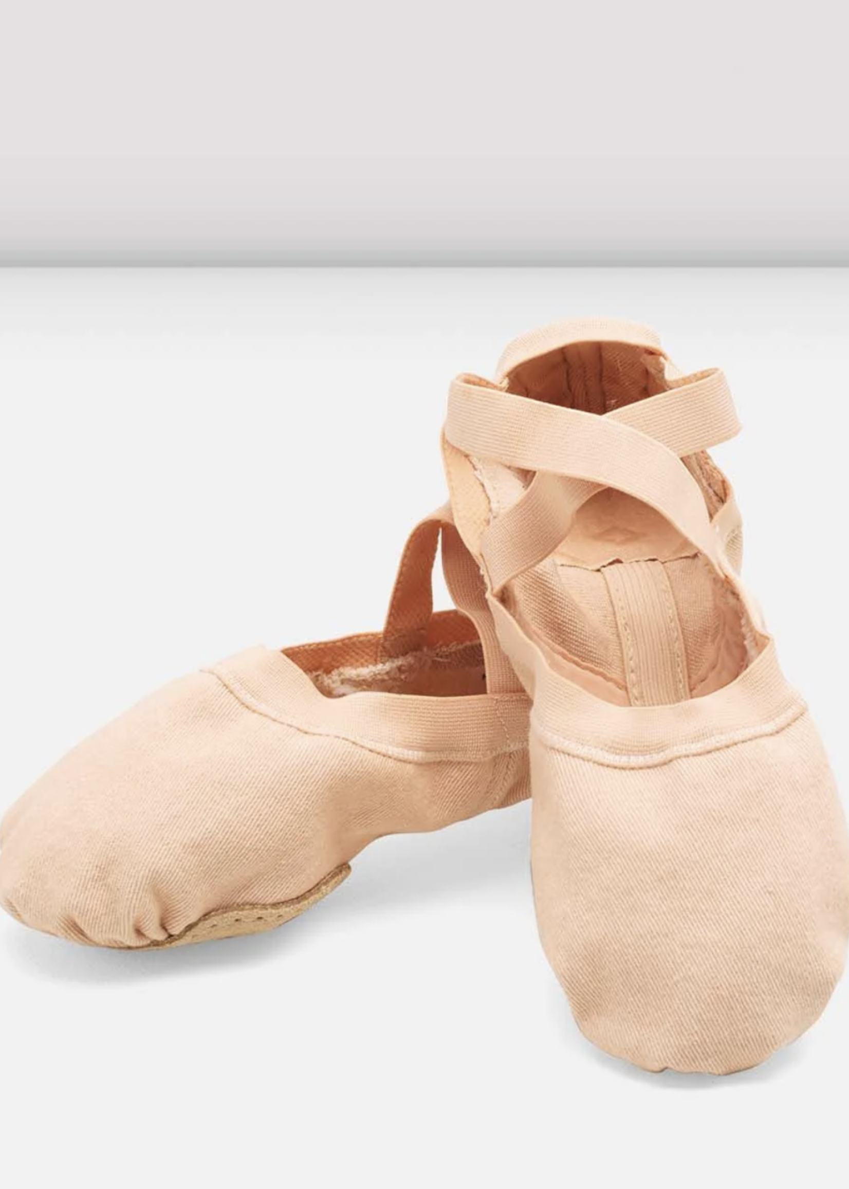 BLOCH LADIES SYNCHRONY CANVAS BALLET SLIPPER