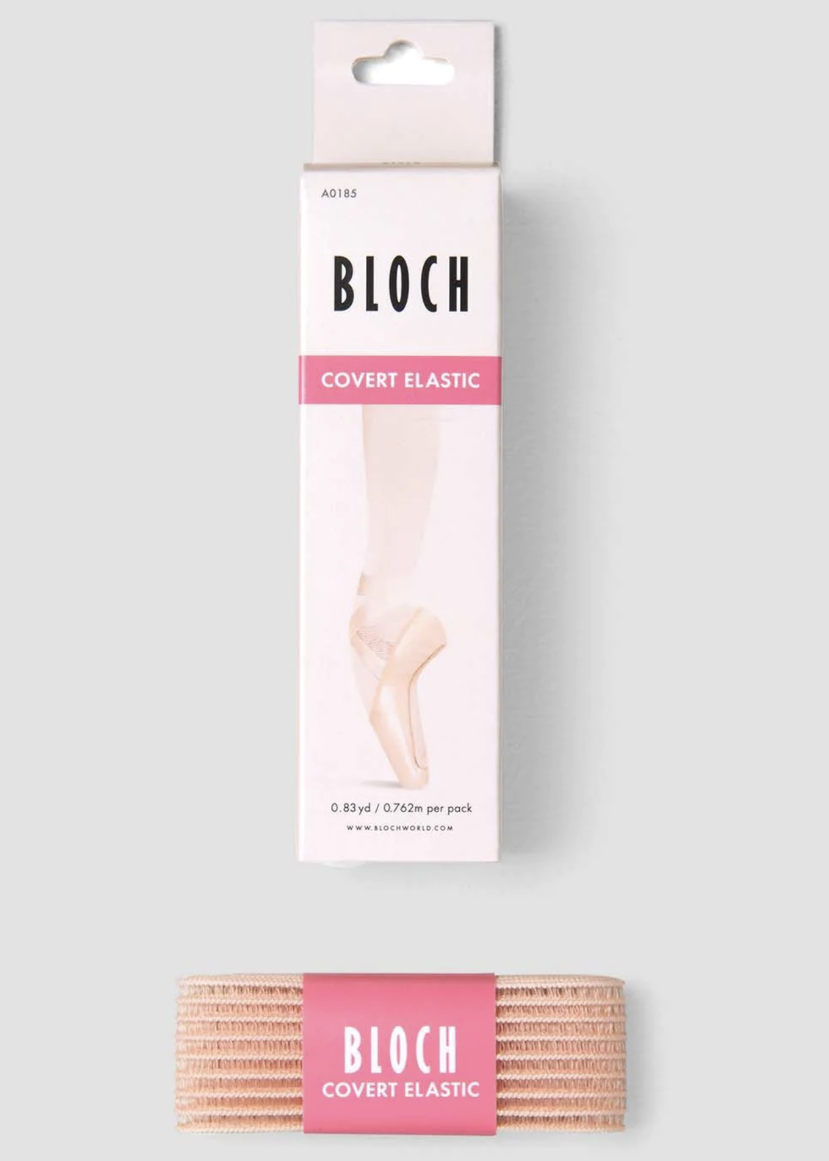 BLOCH BLOCH COVERT 1" INVISIABLE ELASTIC - 30 INCHES