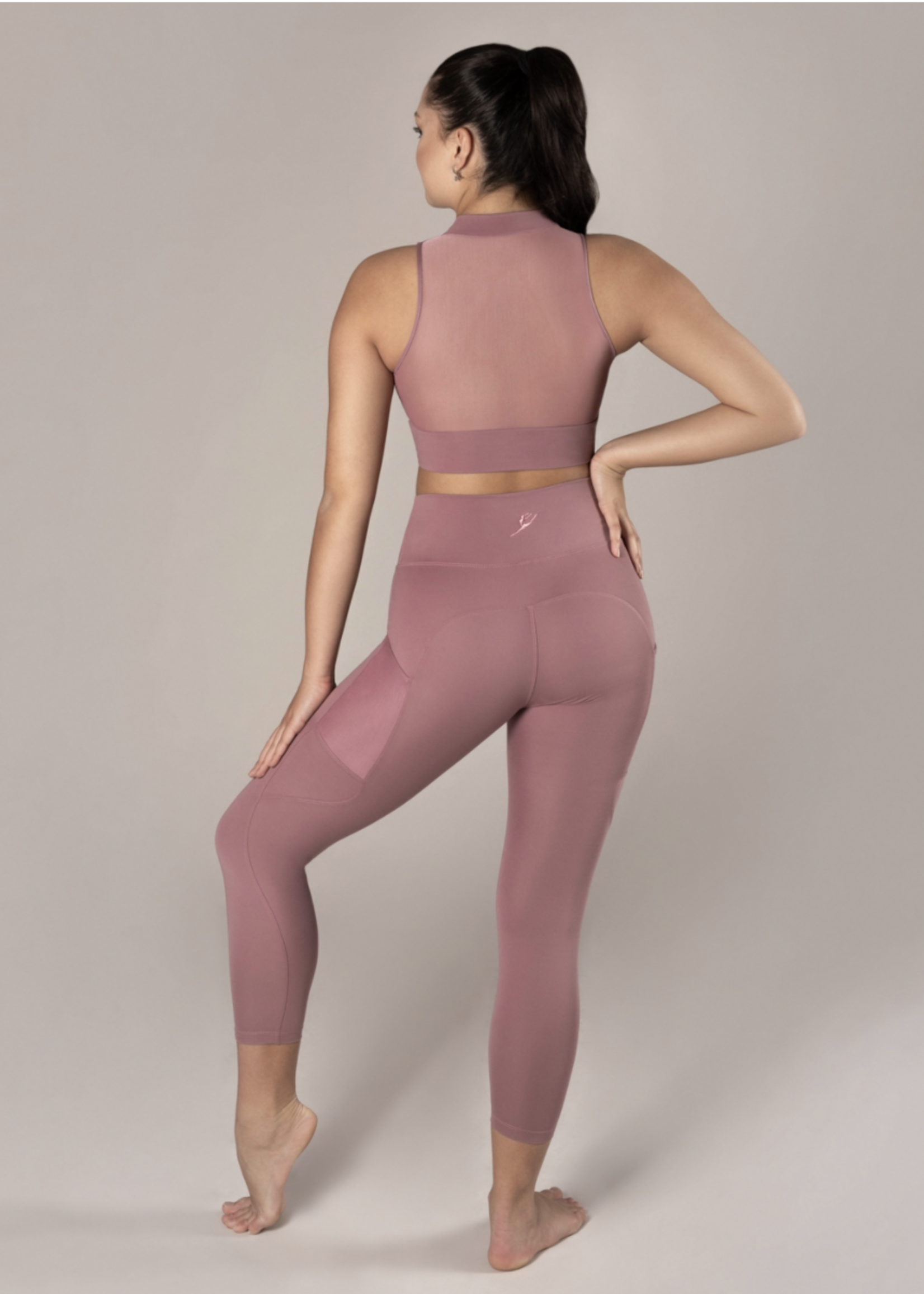 ENERGETIKS KITY ZIP CROP TOP