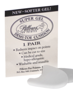 PILLOWS FOR POINTES SUPER GEL TOE CUSHIONS