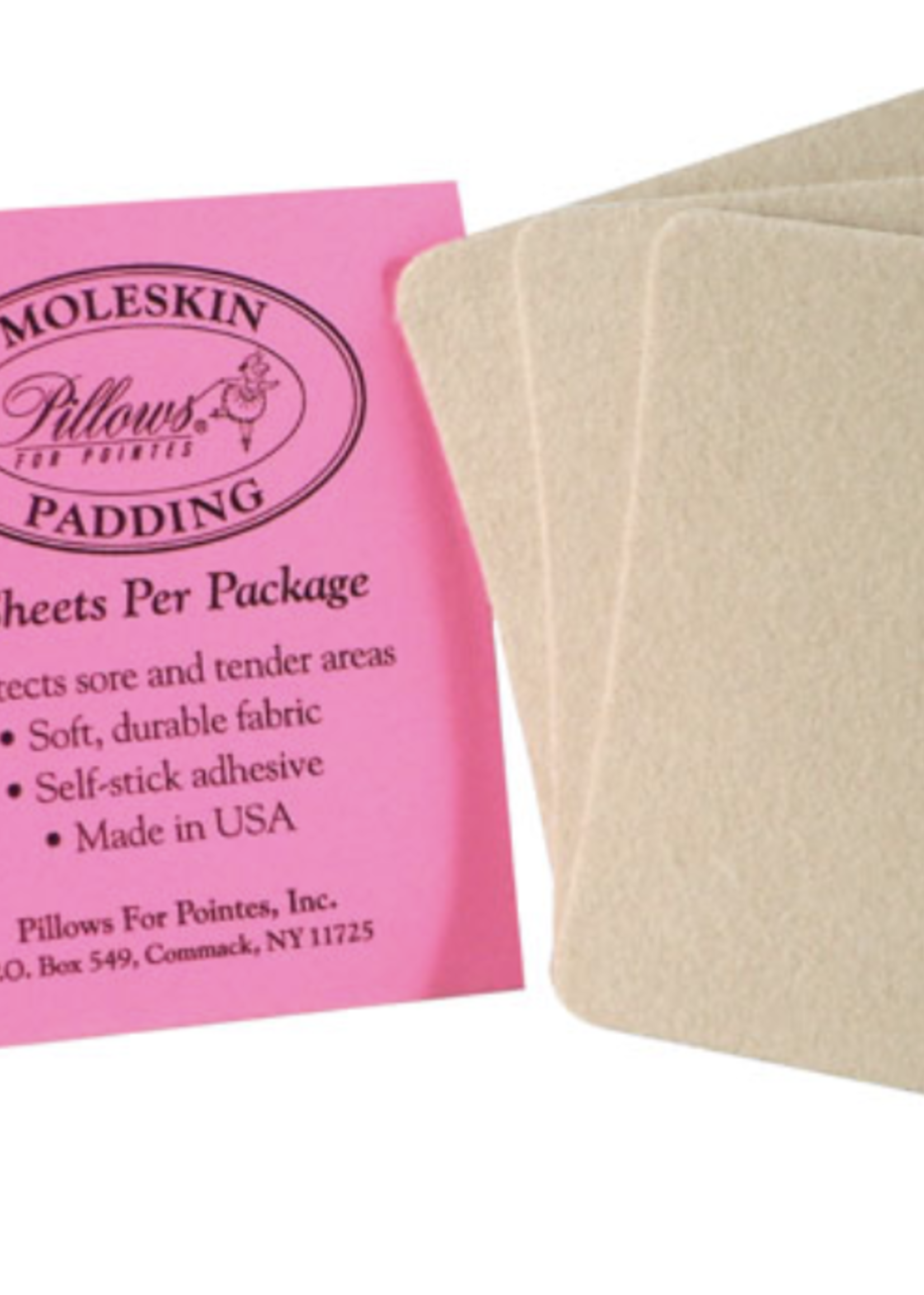 PILLOWS FOR POINTES PFP MOLESKIN PADDING