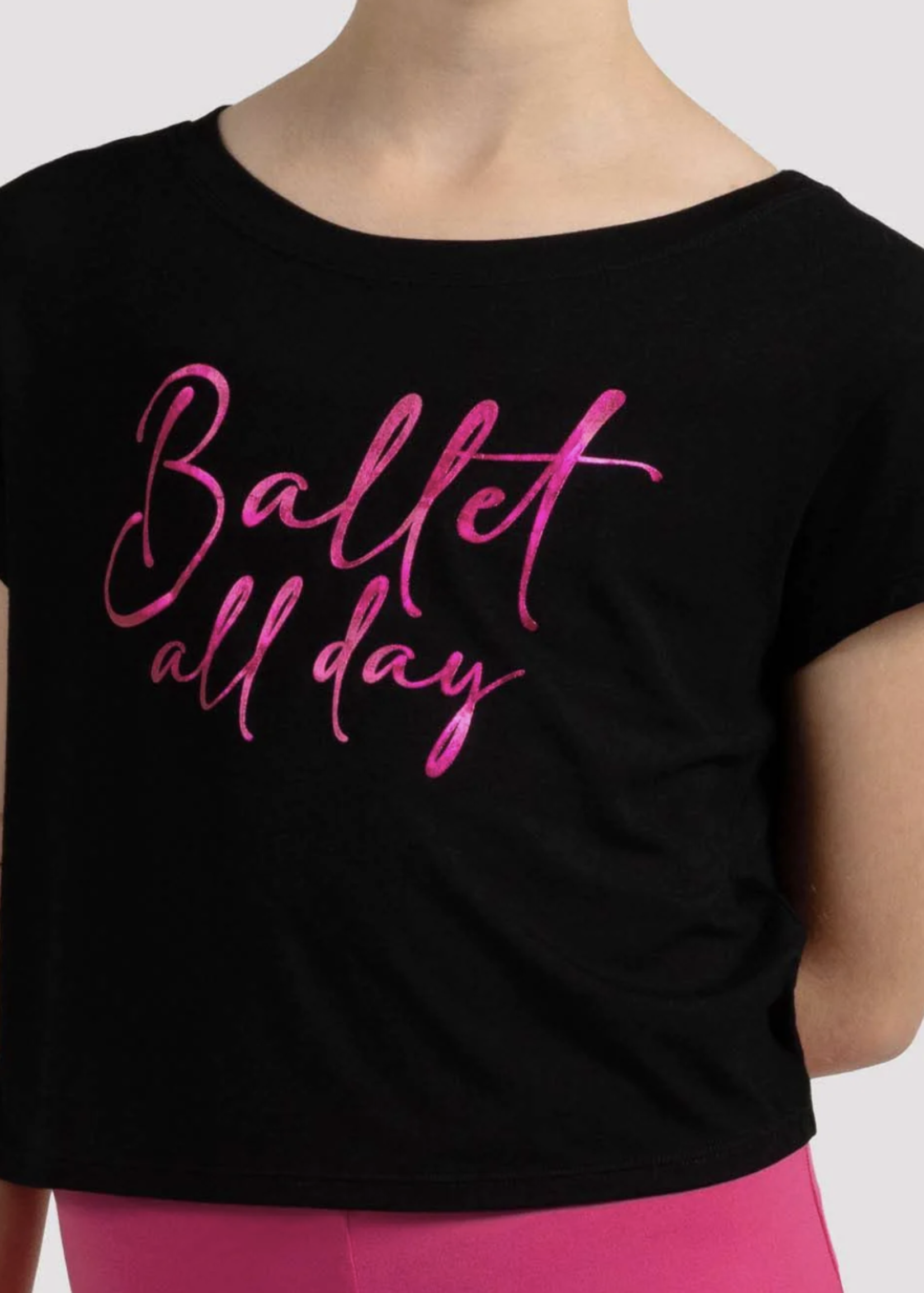 BLOCH CHILD BALLET PRINT T-SHIRT