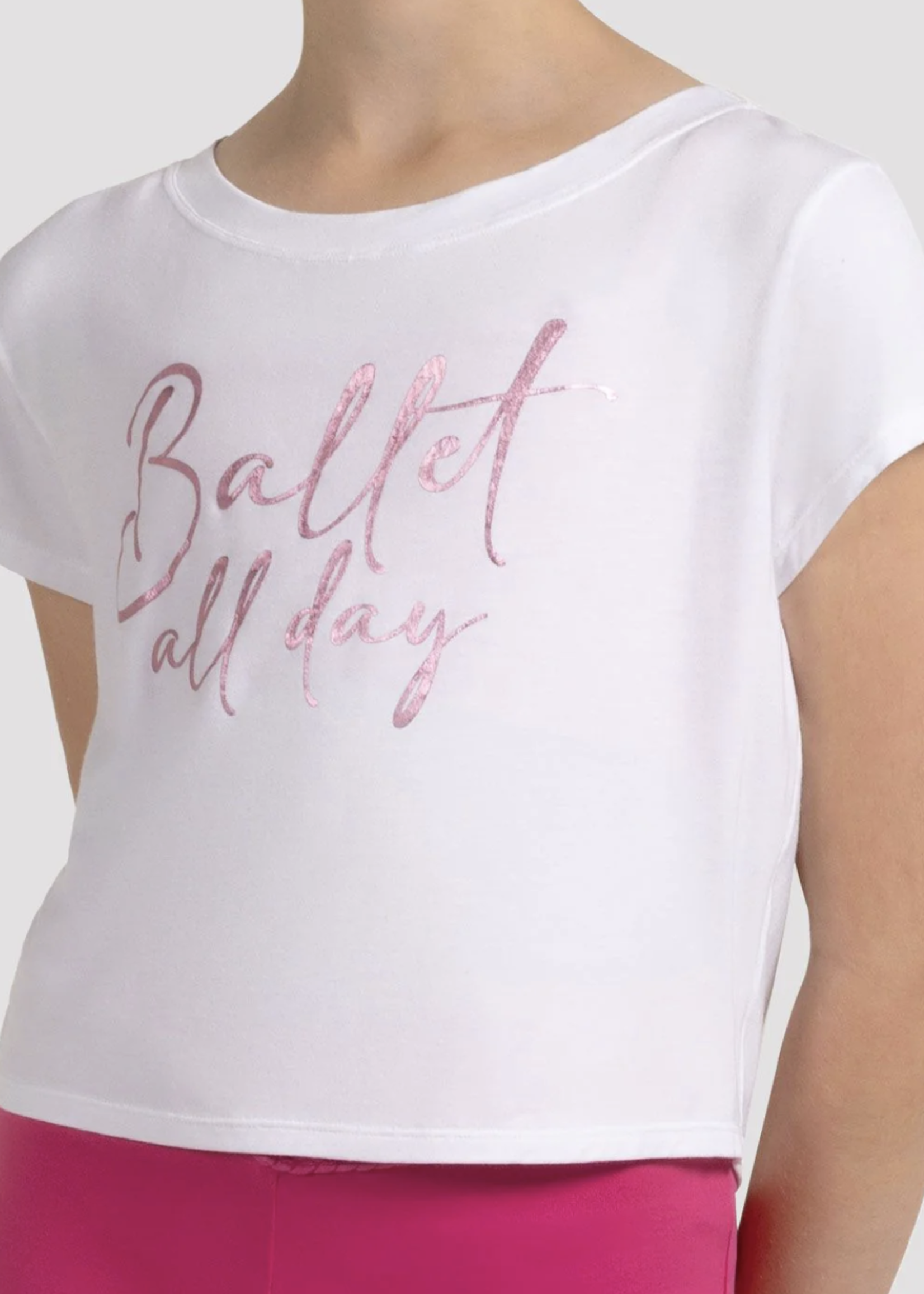 BLOCH CHILD BALLET PRINT T-SHIRT