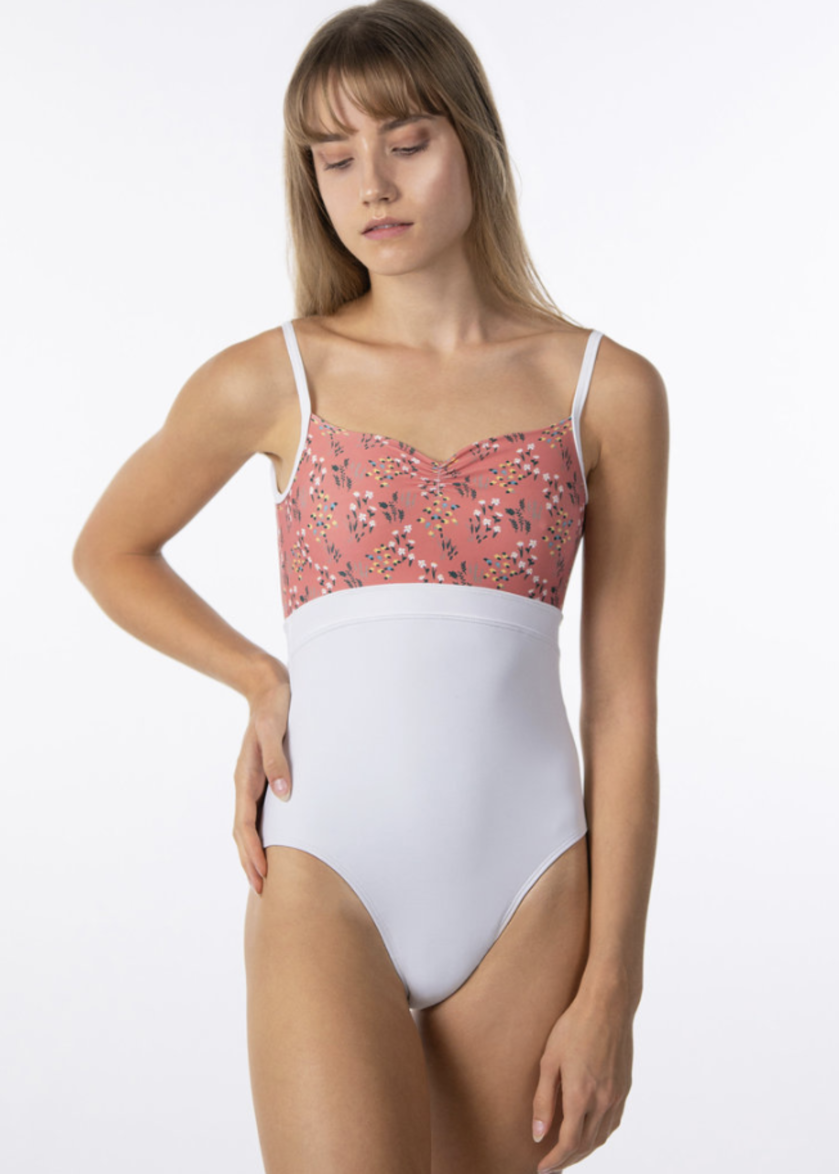 SUFFOLK 2411 CITRUS EMPIRE CAMISOLE LEOTARD