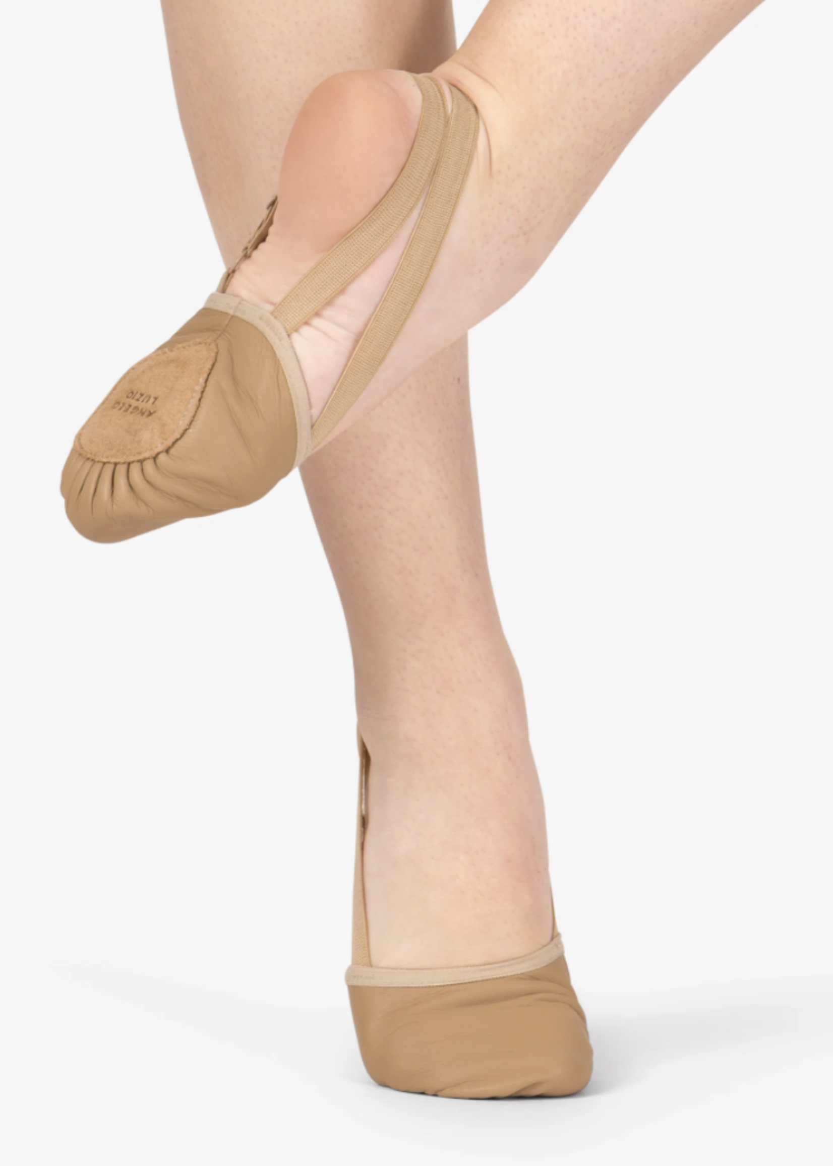 ANGELO LUZIO ADULT LEATHER PLEATED HALF SOLE