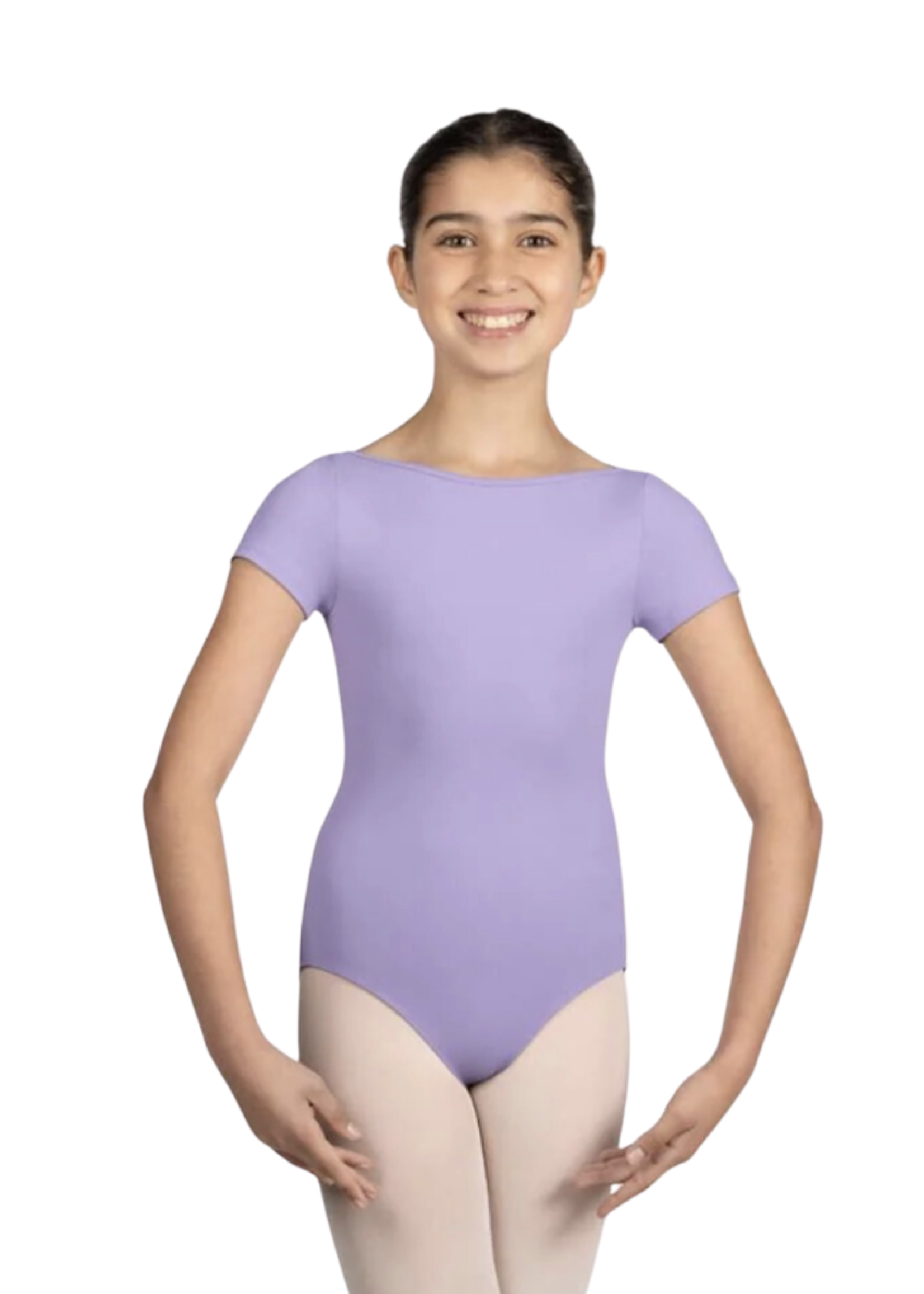 BLOCH GLOW BOAT NECK CAP SLEEVE LLEOTARD