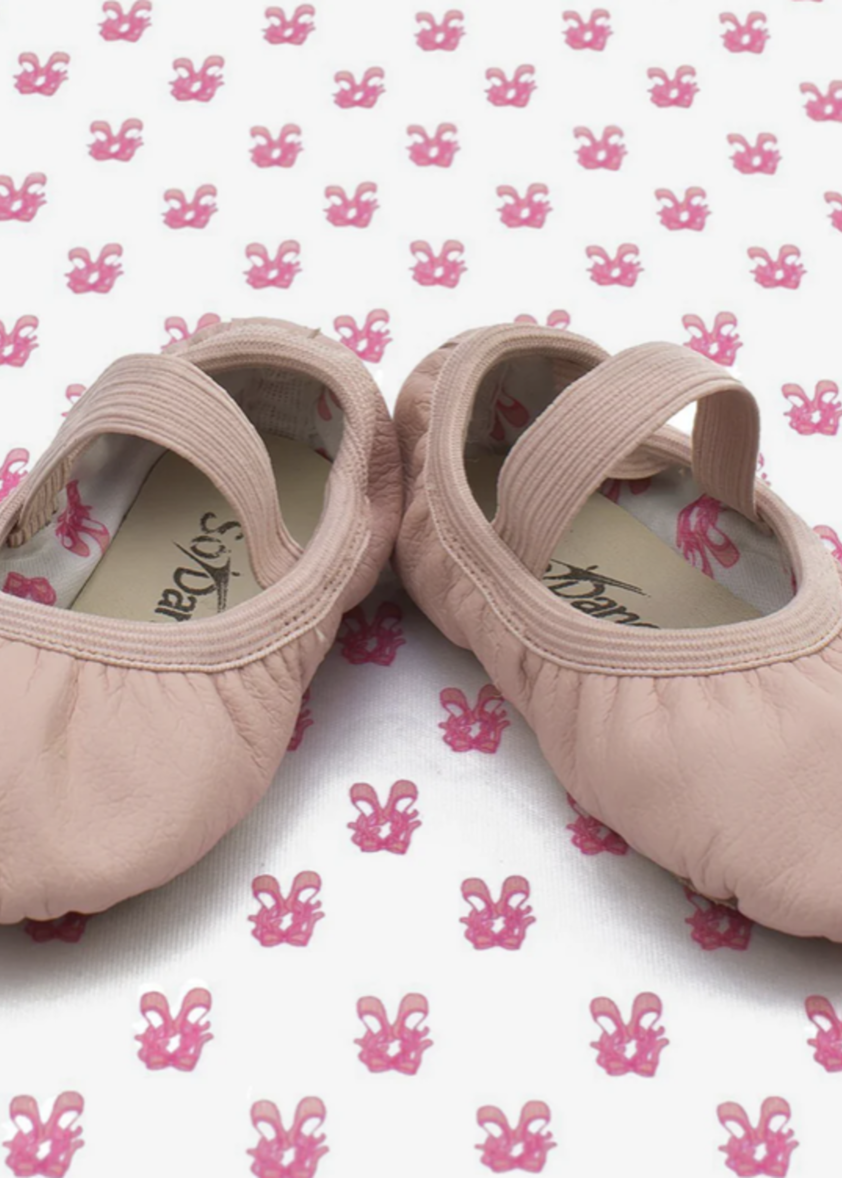 SODANCA  BELLA LEATHER FULL NO DRAWSTRING SLIPPER
