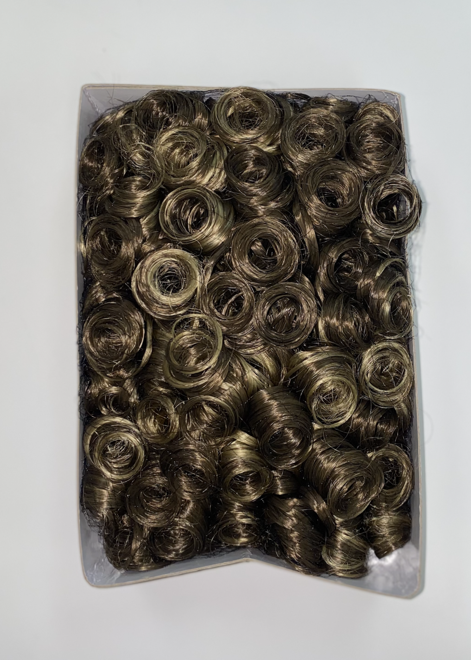 CJ MERCHANTILE SCR23 CURLY HAIR FALL BUN COVER W/DRAWSTRING