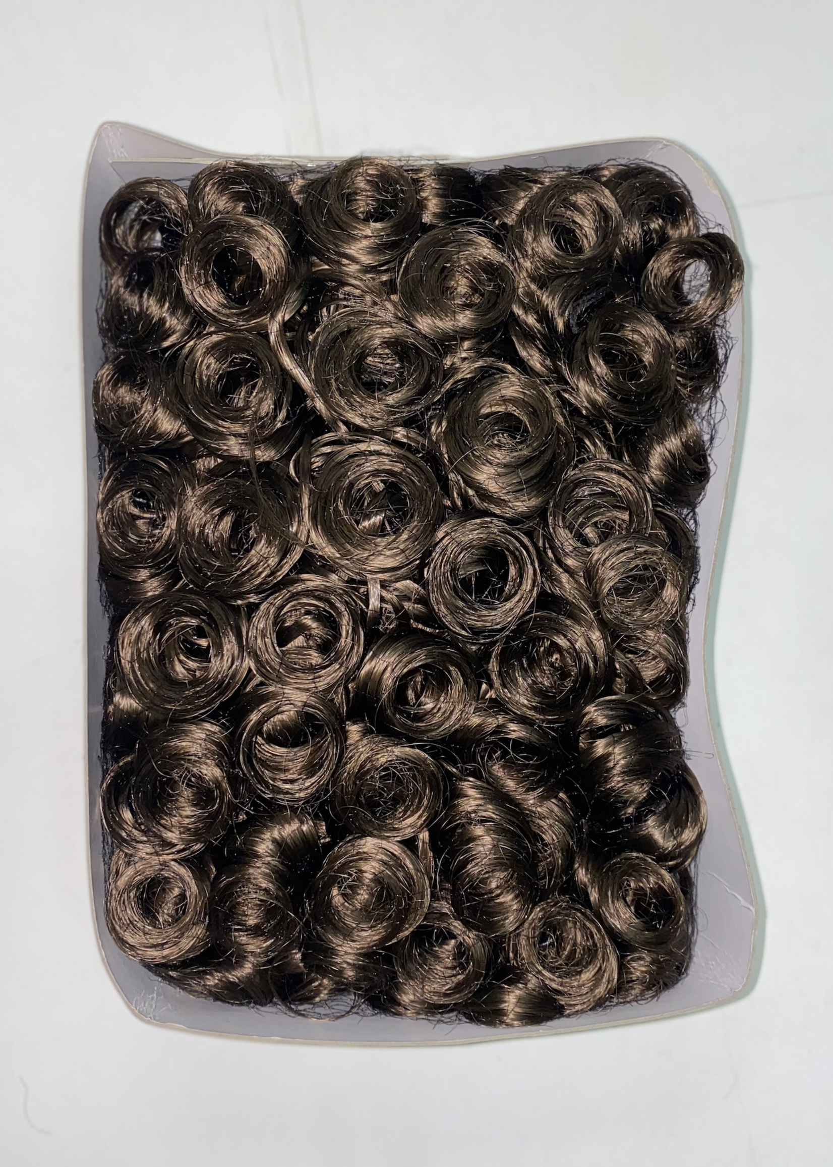 CJ MERCHANTILE SCR23 CURLY HAIR FALL BUN COVER W/DRAWSTRING