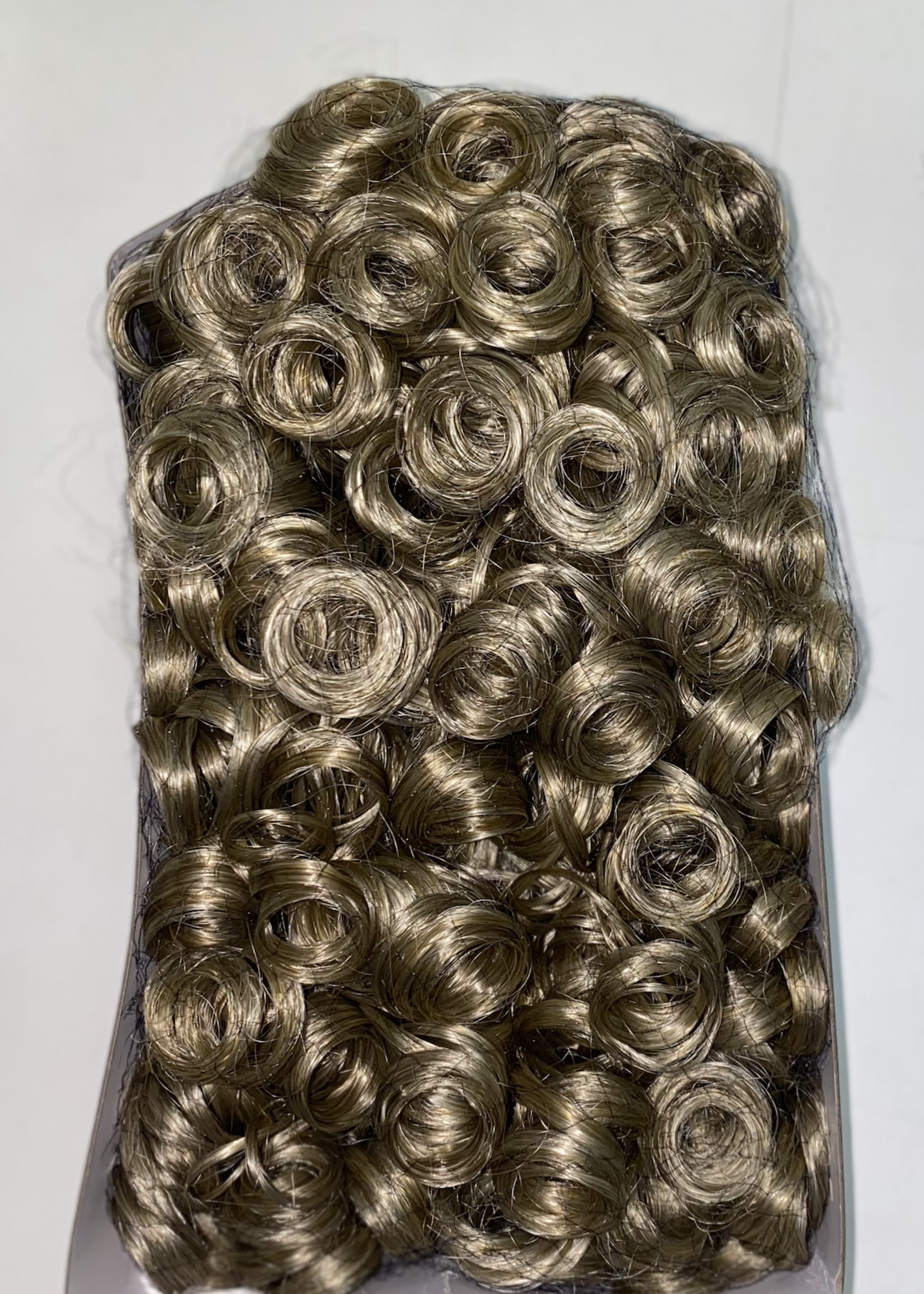 CJ MERCHANTILE SCR23 CURLY HAIR FALL BUN COVER W/DRAWSTRING