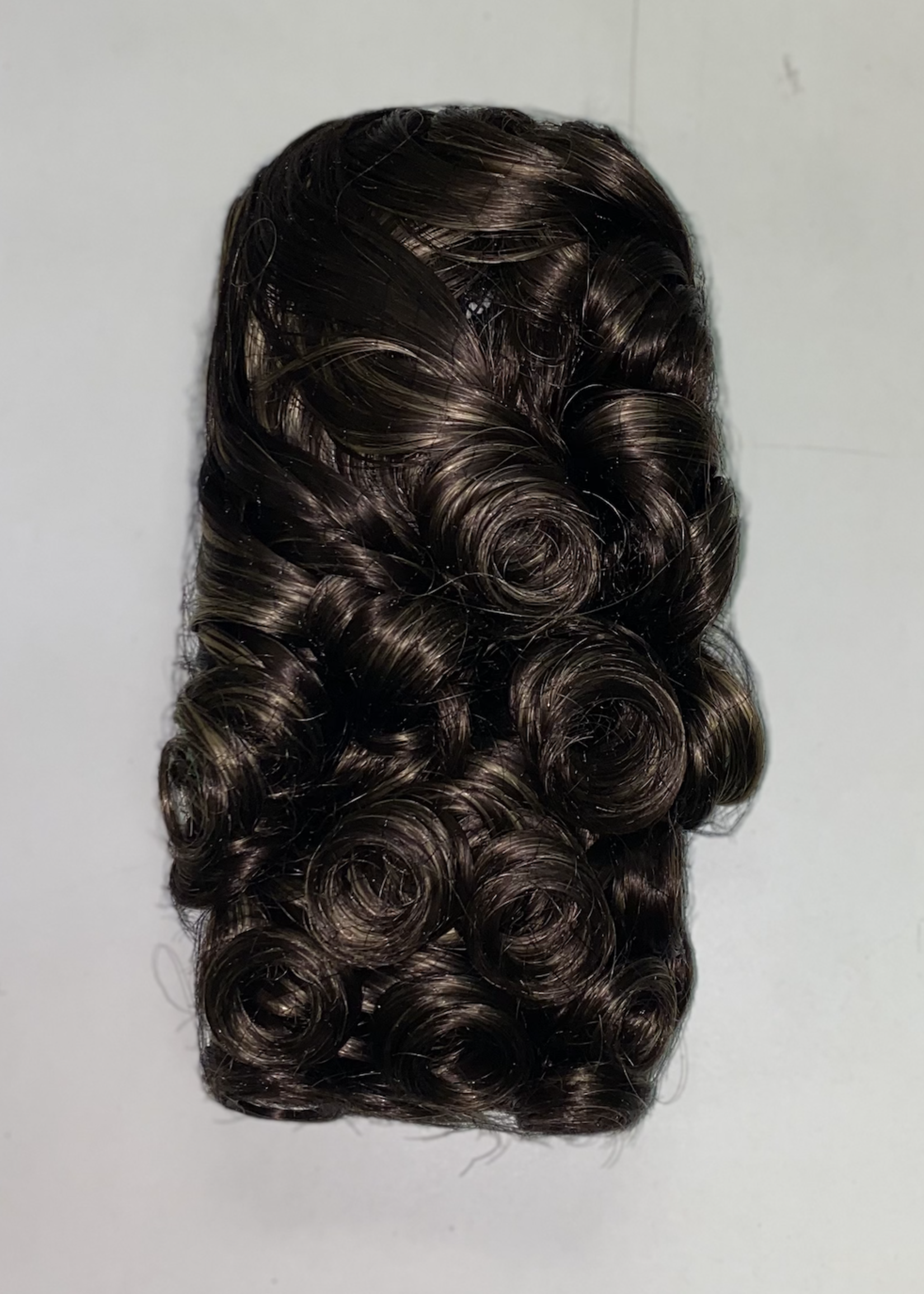 CJ MERCHANTILE SCR23 CURLY HAIR FALL BUN COVER W/DRAWSTRING