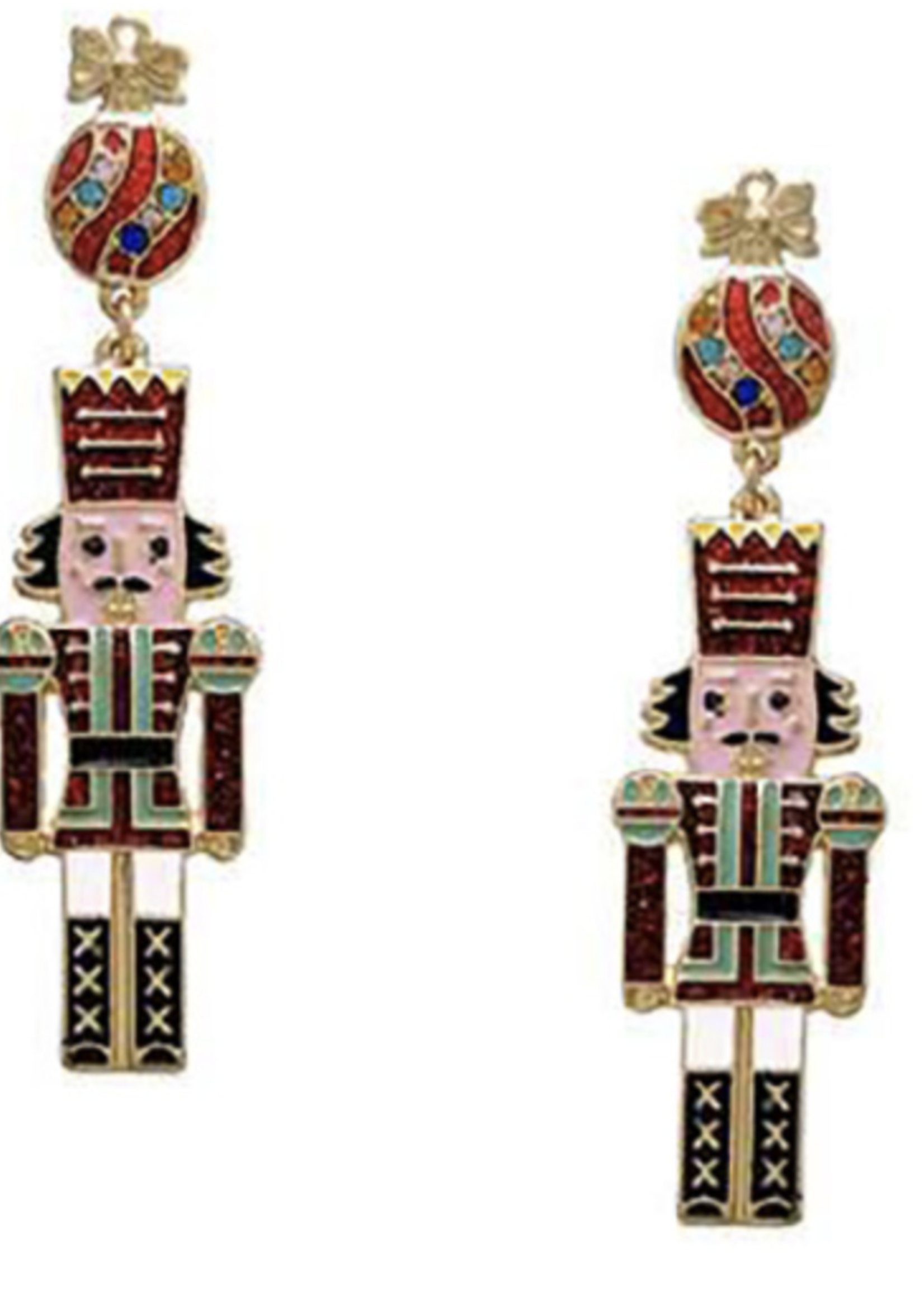 DASHA DESIGN NUTCRACKER EARRINGS