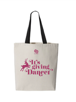 COVET DANCE ITS GIVING DANCER TOTE BAG