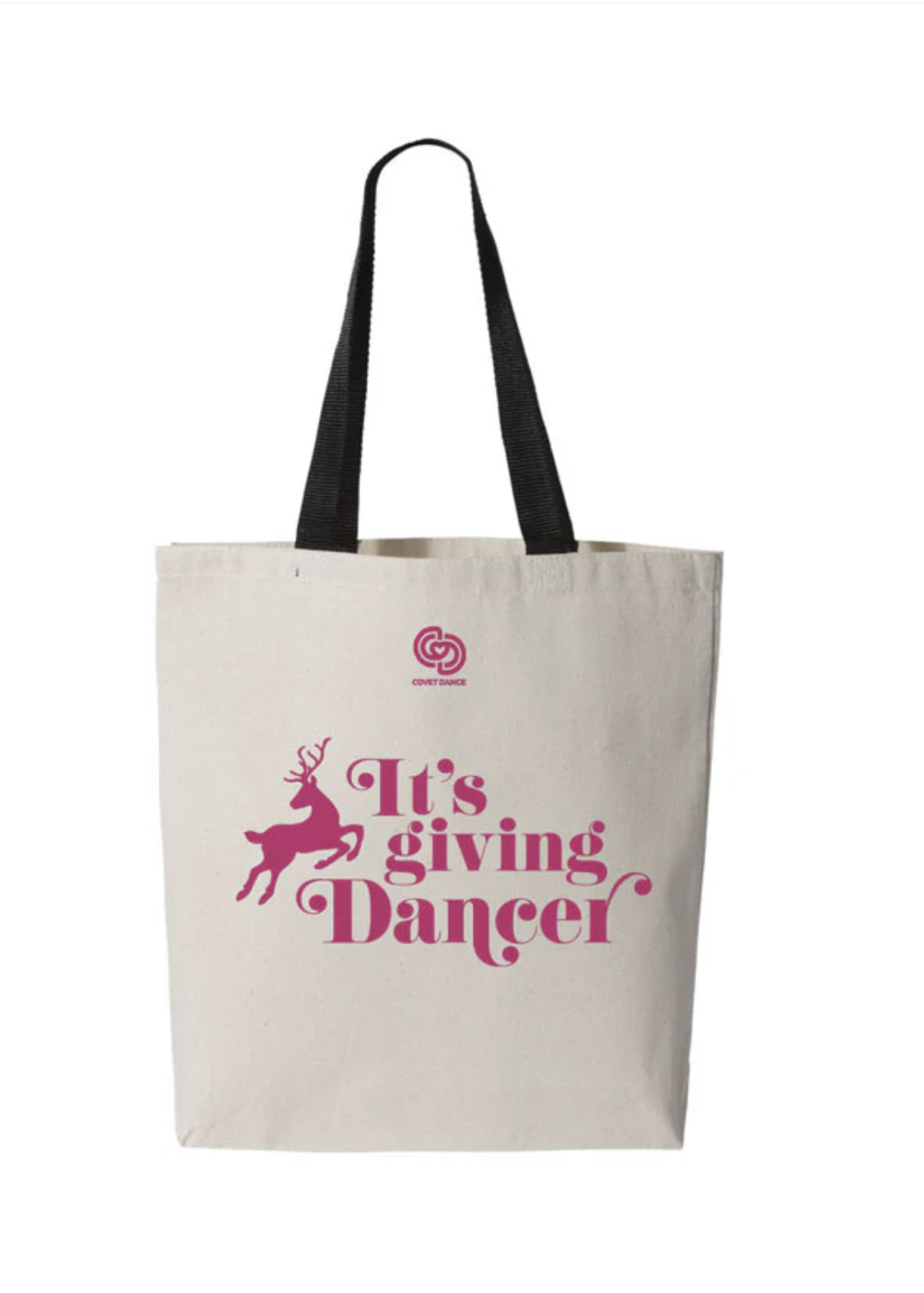 COVET DANCE ITS GIVING DANCER TOTE BAG