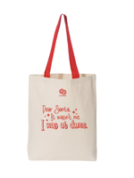 COVET DANCE DEAR SANTA TOTE BAG