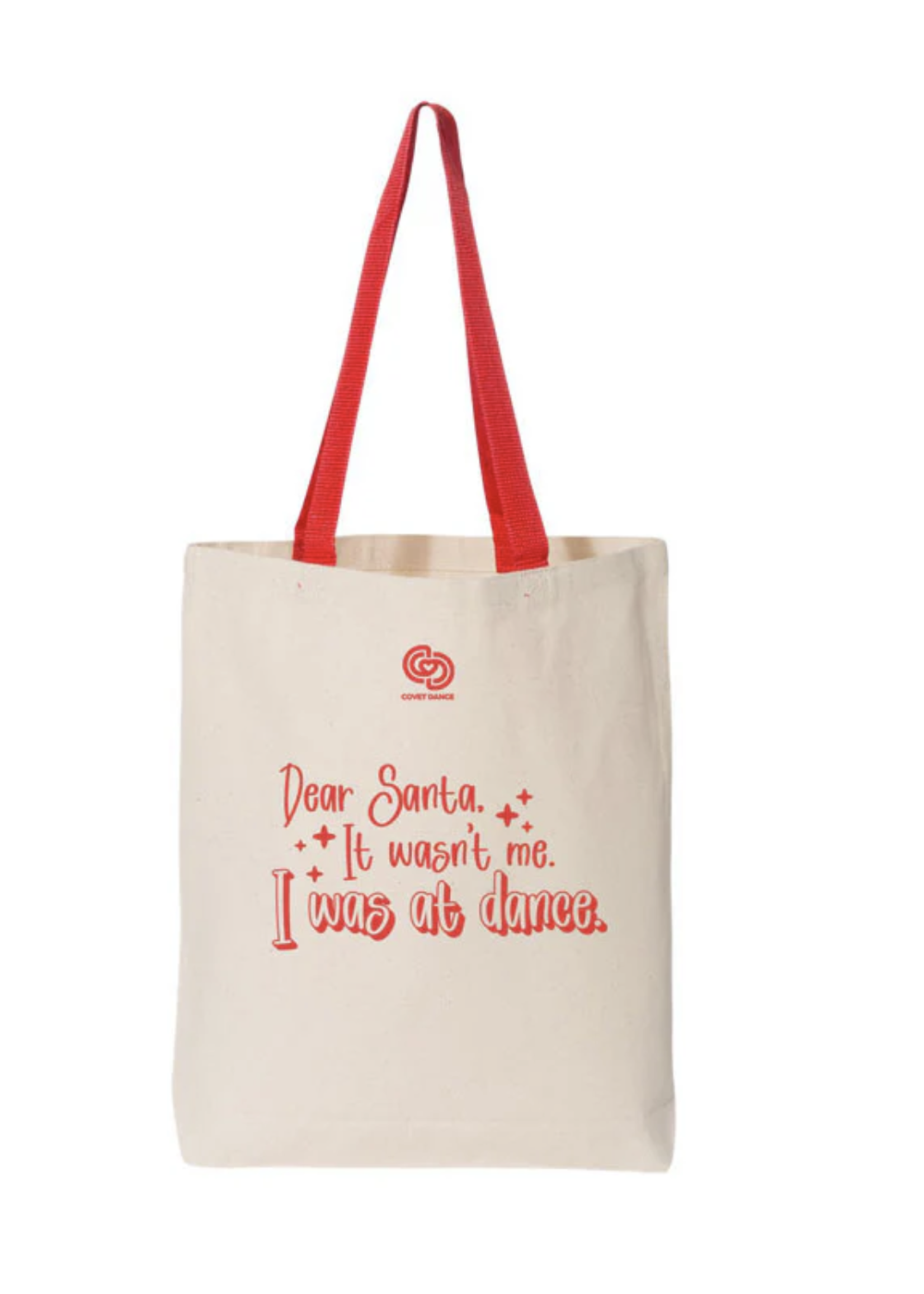 COVET DANCE DEAR SANTA TOTE BAG