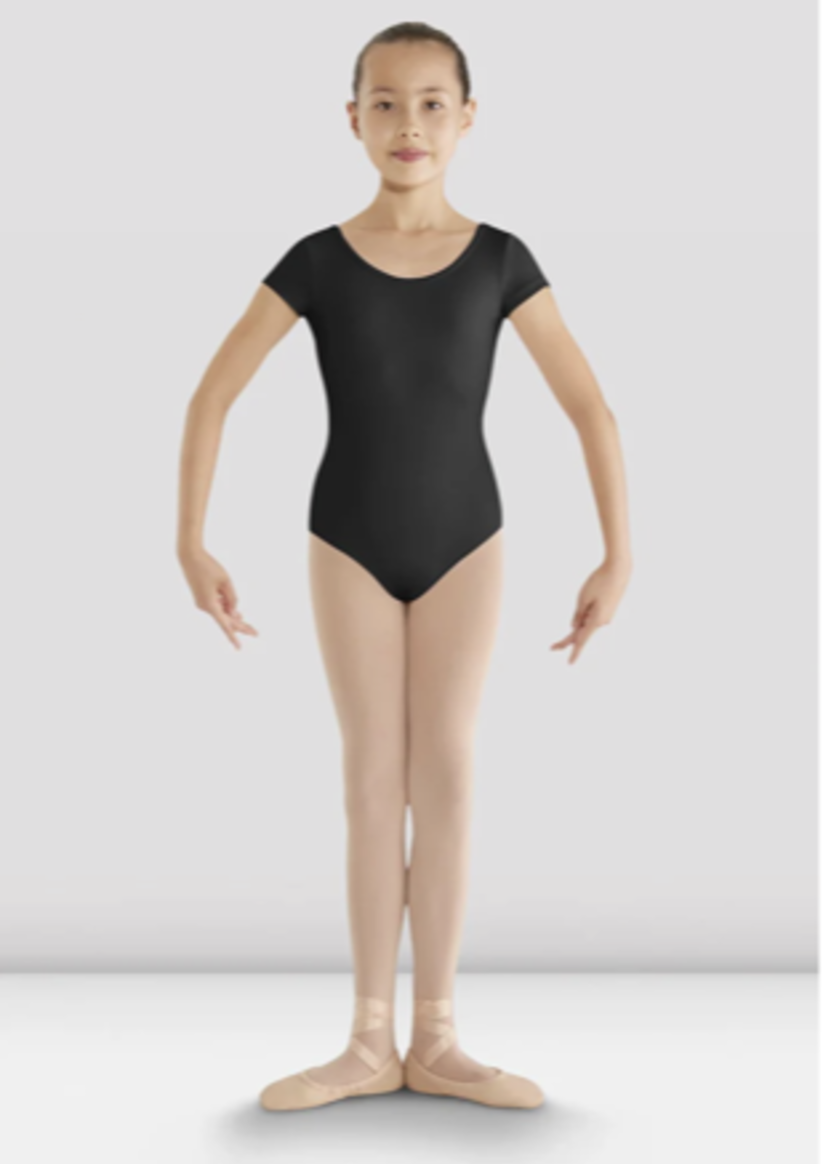 BLOCH CHILD STAPPY BACK CAP SLEEVE LEOTARD