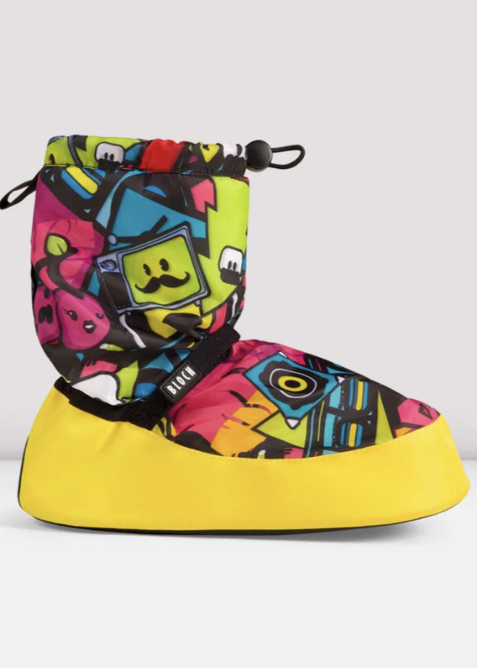 BLOCH ADULT WARM UP PRINTED BOOTIES