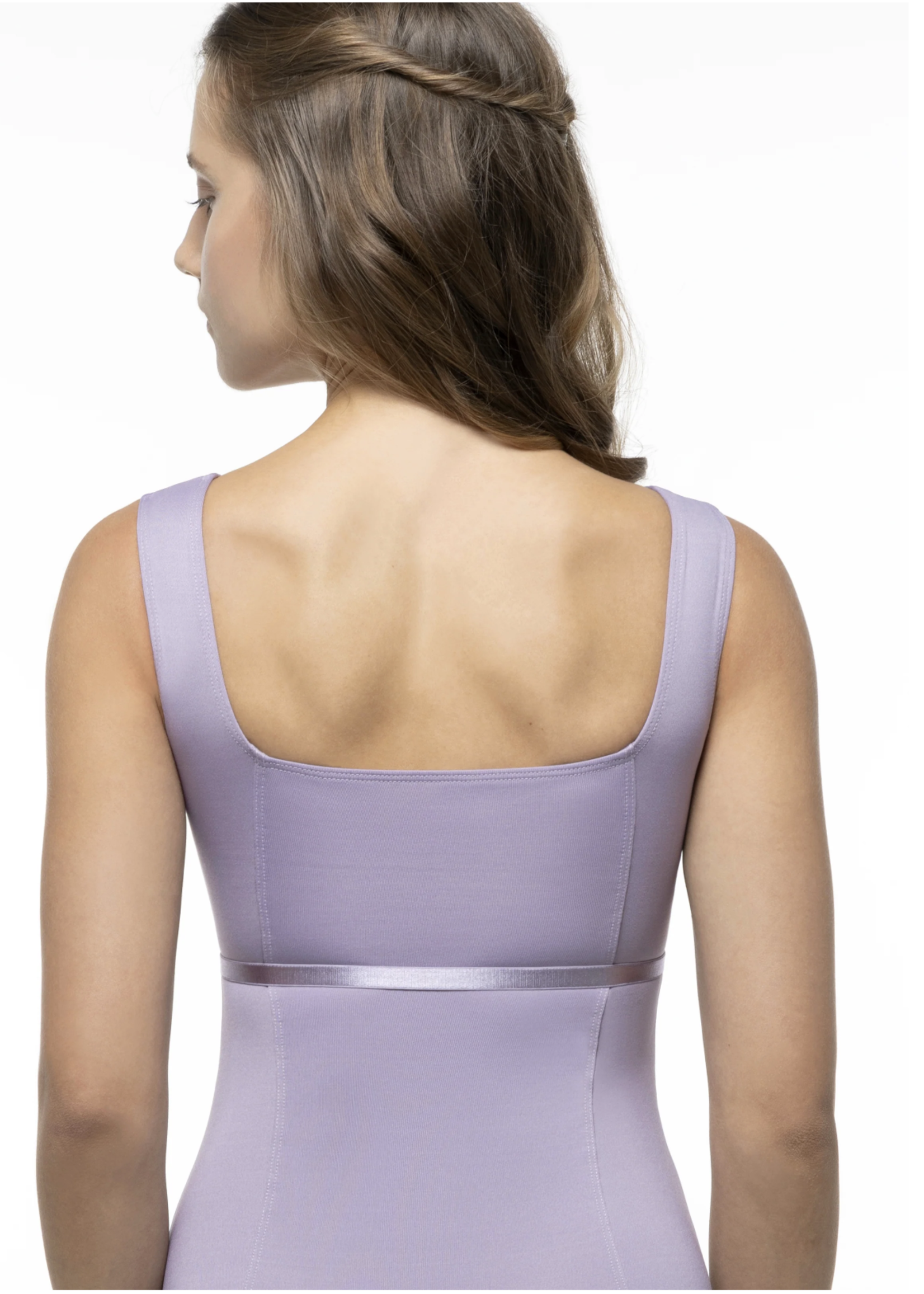 SUFFOLK PARK AVENUE SQUARE NECK TANK LEOTARD