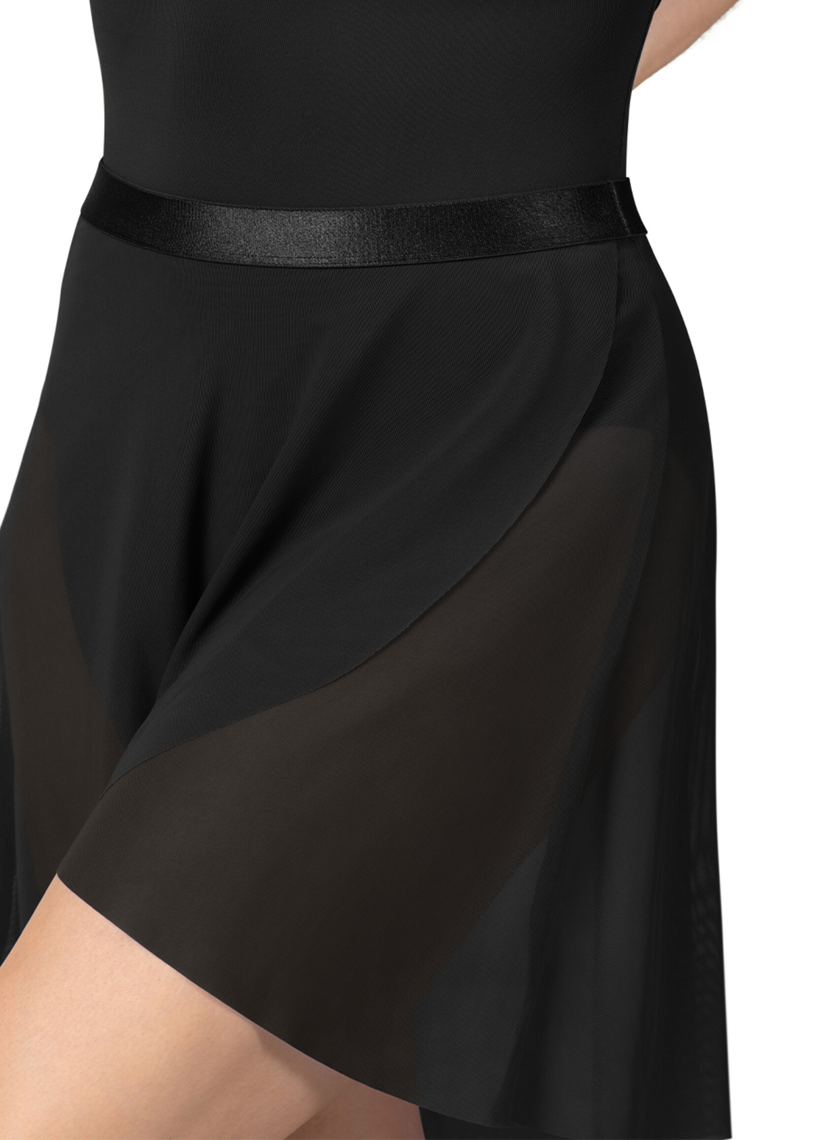 BLOCH SHINY ELASTIC PULL ON SKIRT