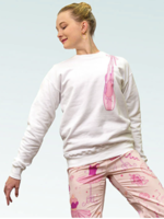 COVET DANCE OVER THE SHOULDER SWEATSHIRT