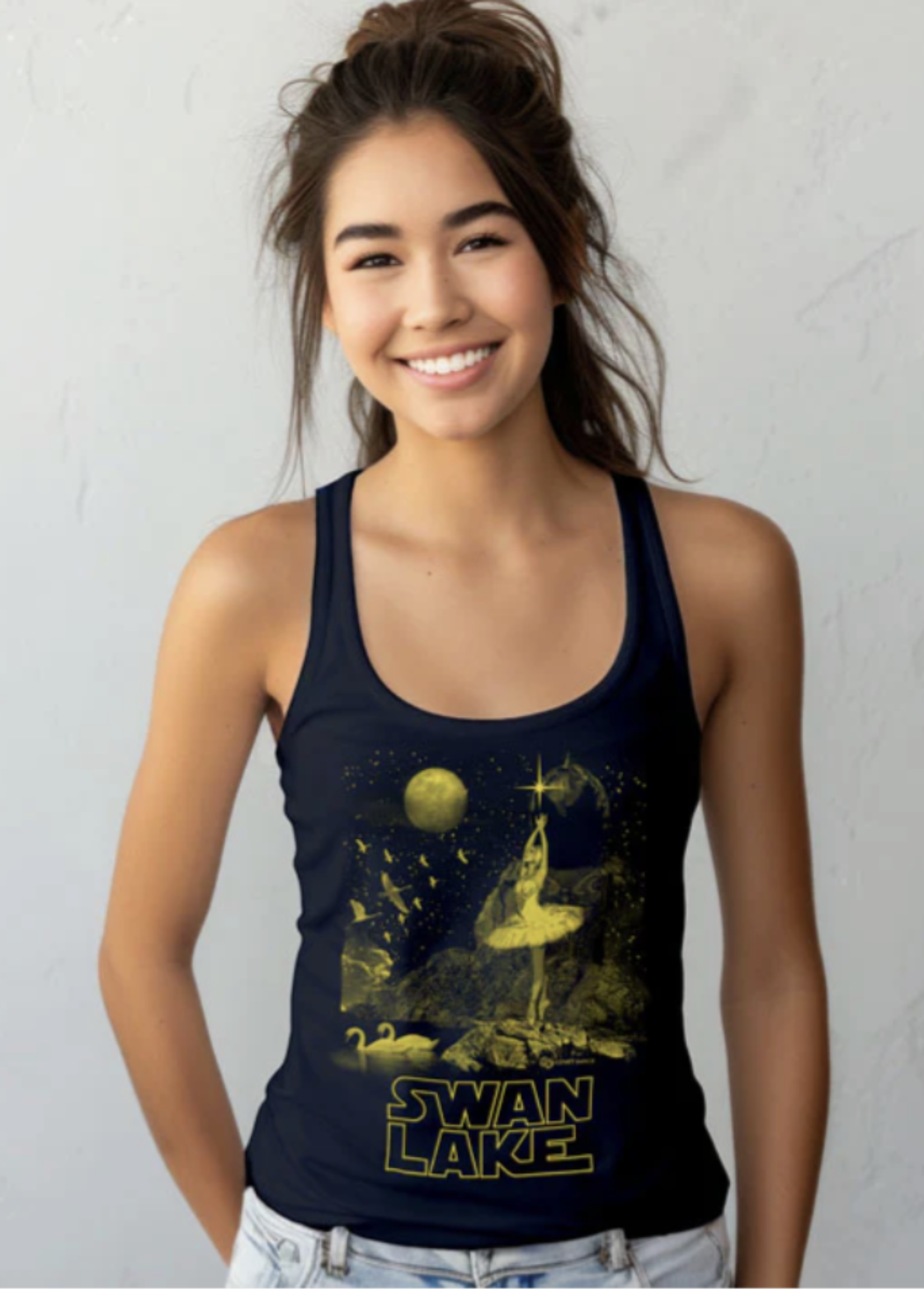 COVET DANCE Star Wars INSPIRED SWAN LAKE TANK