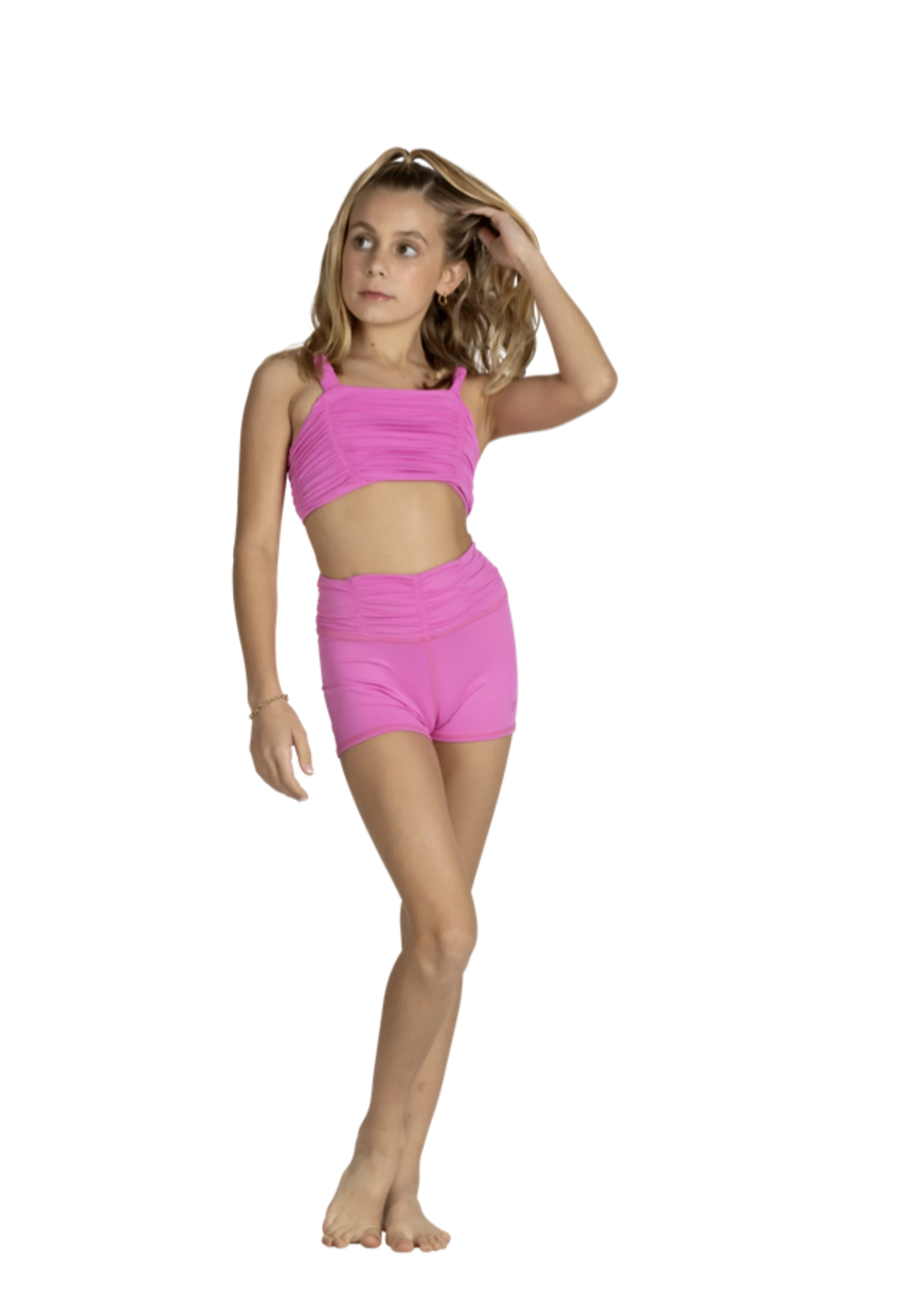 XODANCECO SASSY SCRUNCH TOP