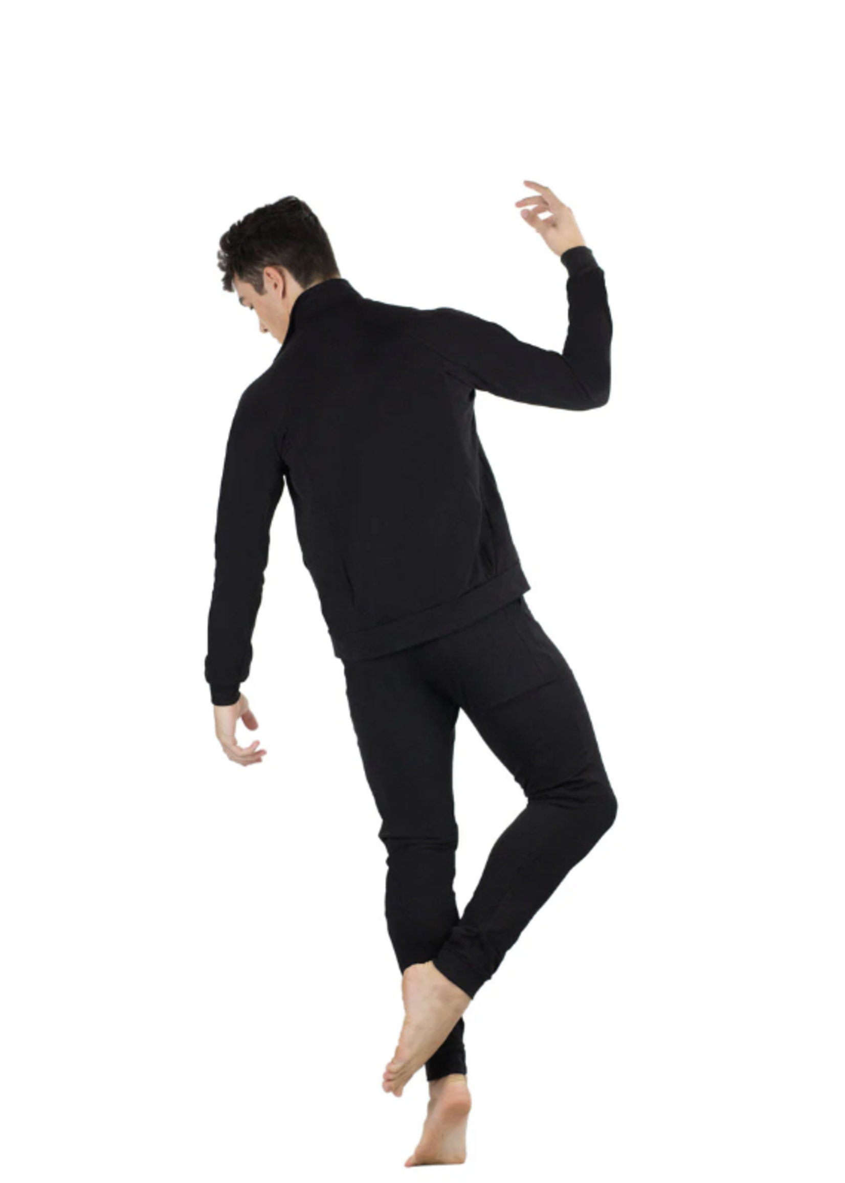 BALLET ROSA AJAX ADULT FITTED ZIP FRONT JACKET W/POCKETS