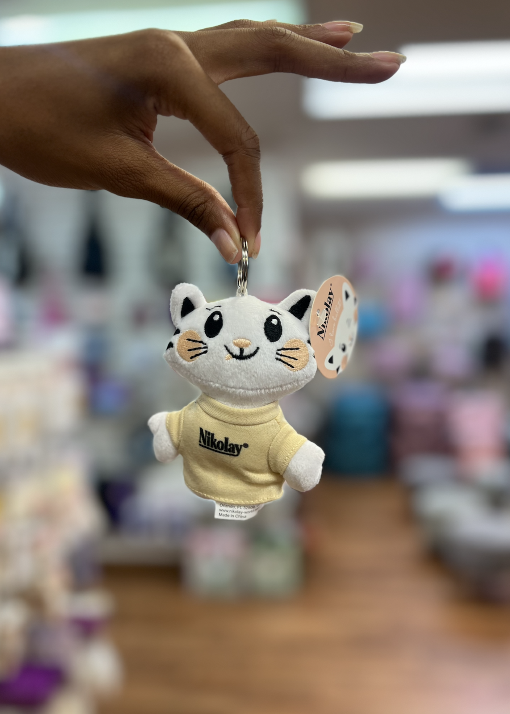 NIKOLAY NIKOLAY 10CM PLUSH TOY DOLL KEYCHAIN
