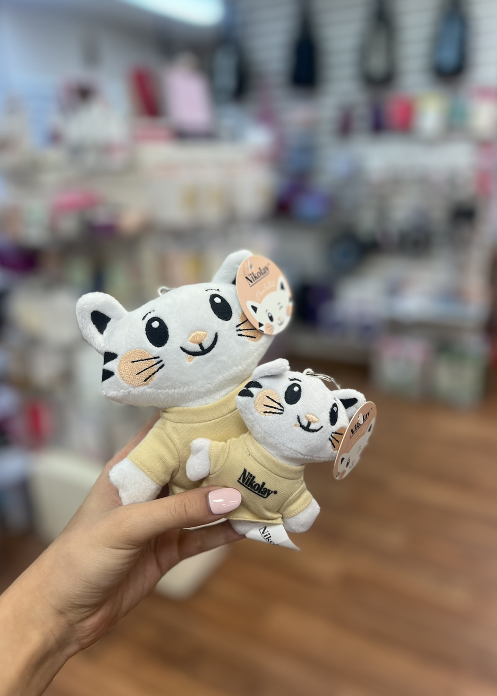 NIKOLAY NIKOLAY 15CM PLUSH TOY DOLL KEYCHAIN
