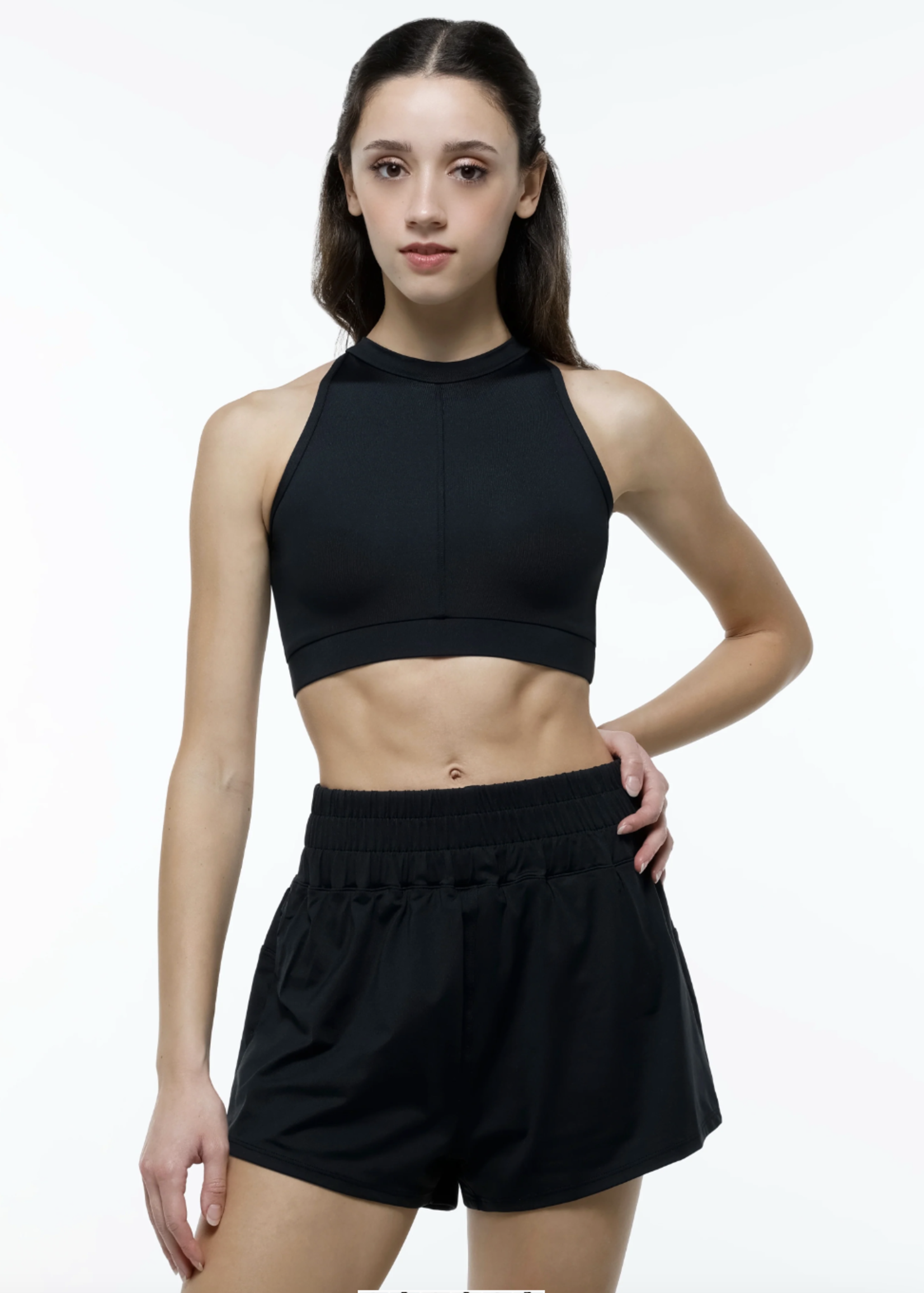 SUFFOLK OXFORD HIGH WAIST LOUNGE SHORT