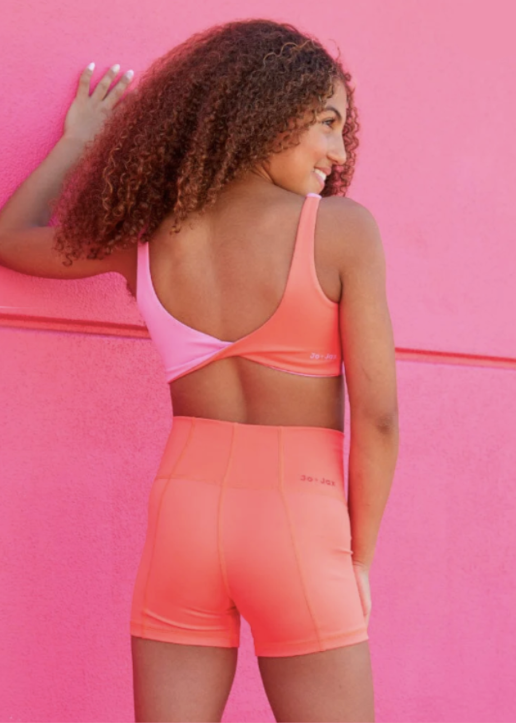 JO + JAX SPIRAL TOP