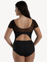 CAPEZIO CHRYSSA MESH CAP SLEEVE LEOTARD