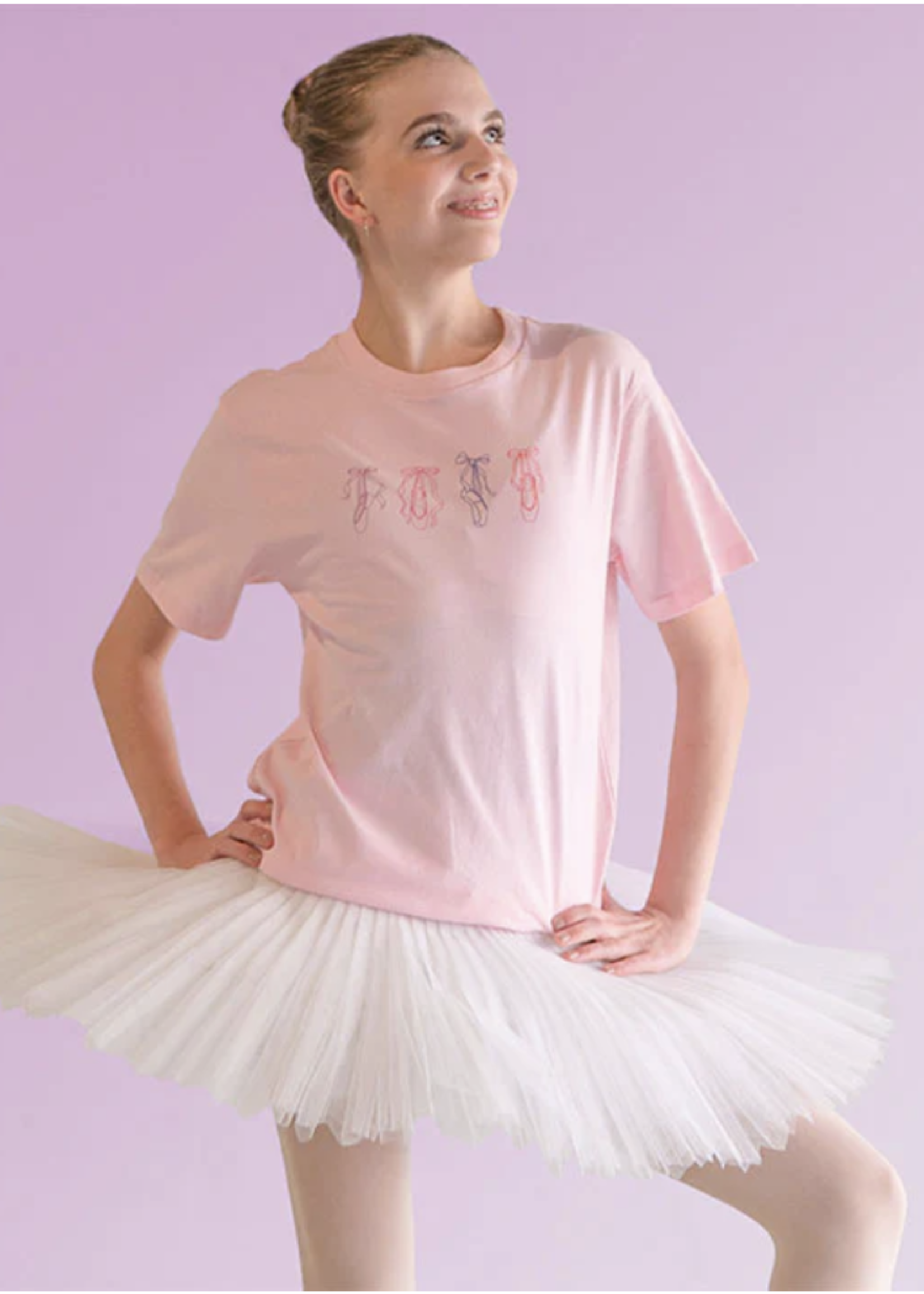 COVET DANCE FOUR POINTES TEE
