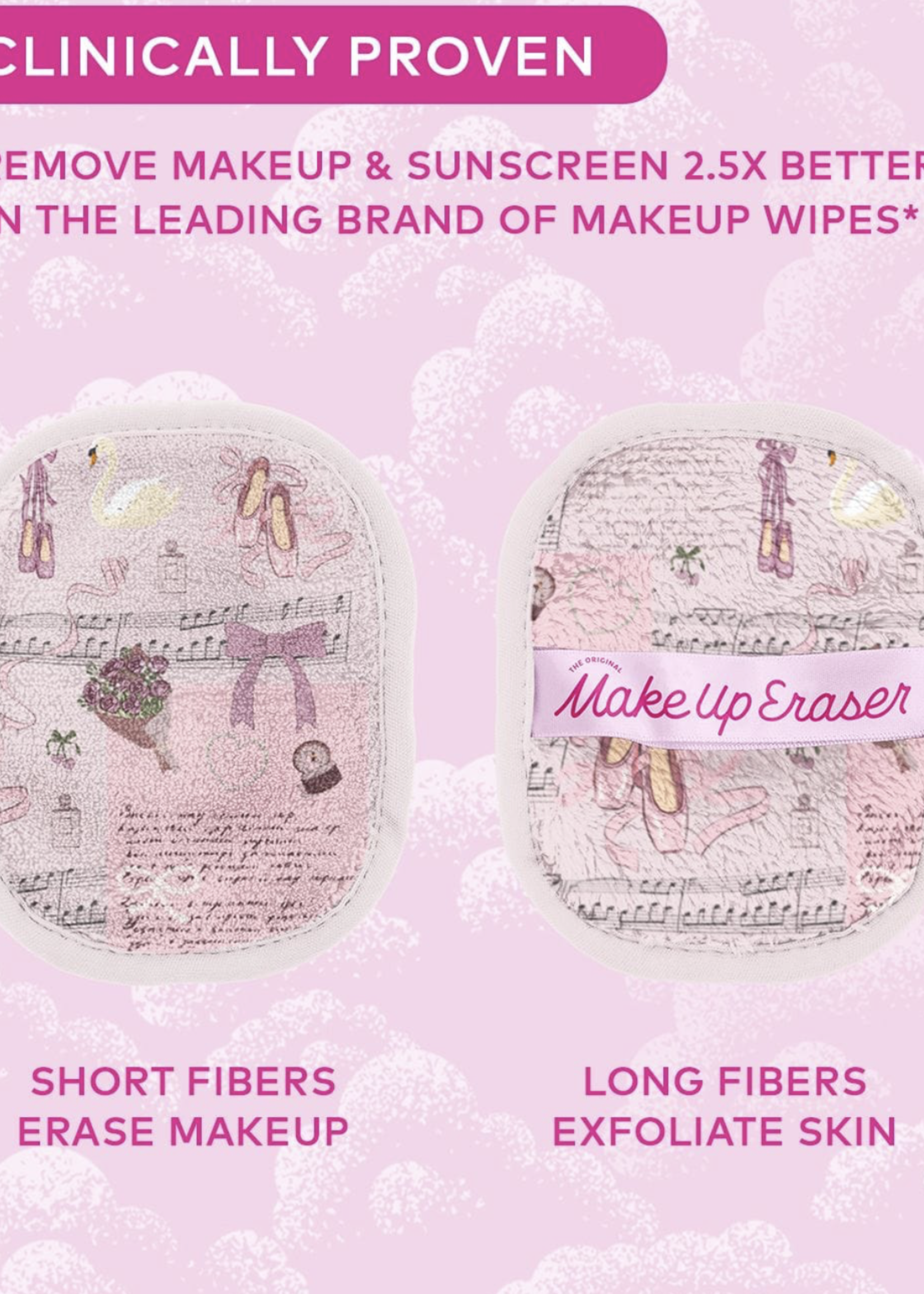 THE ORIGINAL MAKEUP ERASER BALLET CORE 7-DAY SET