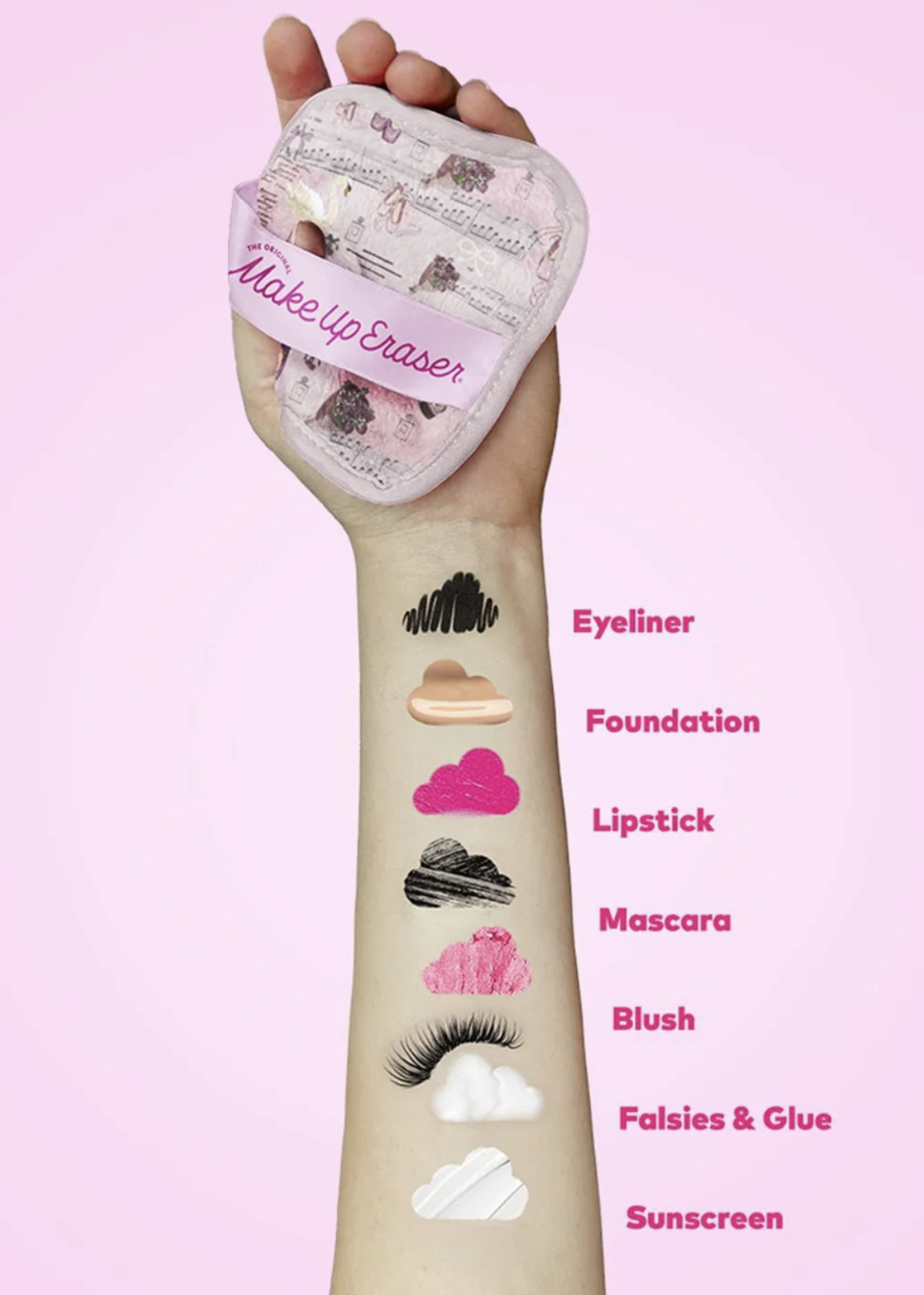 THE ORIGINAL MAKEUP ERASER BALLET CORE 7-DAY SET