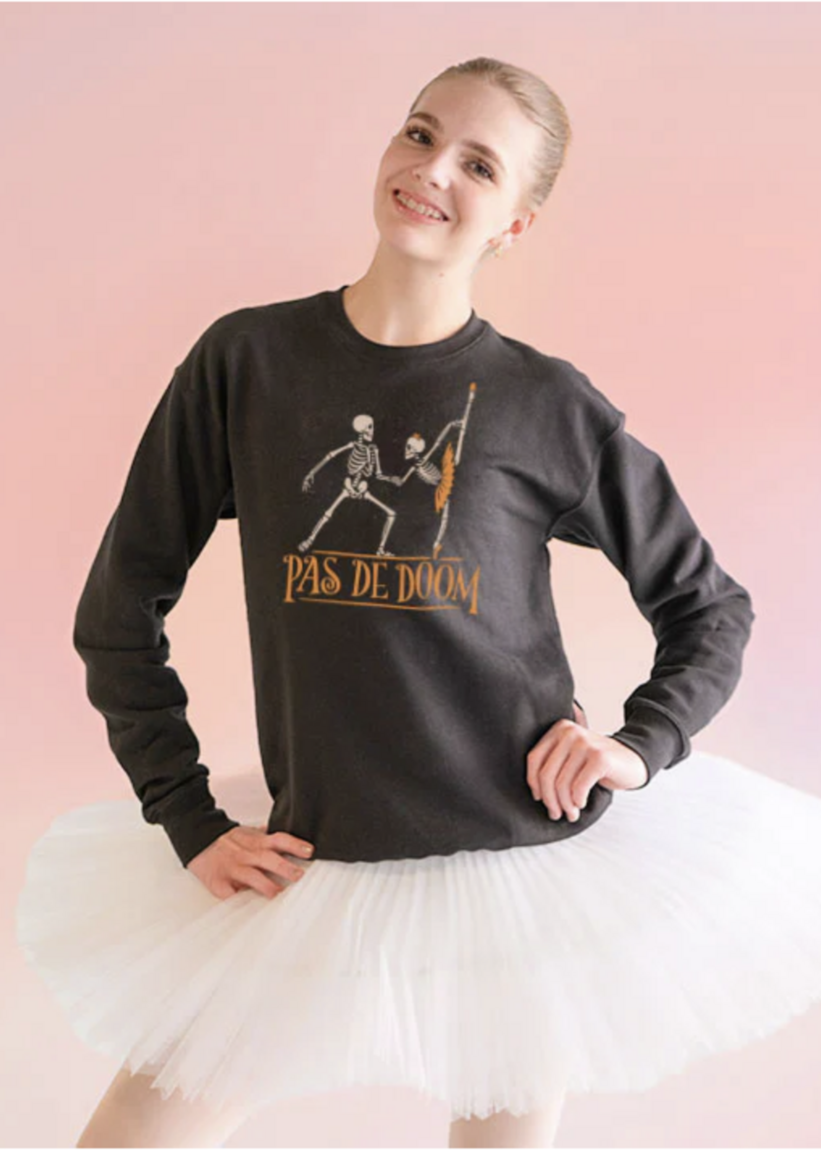 COVET DANCE PAS DE DOOM CREWNECK SWEATSHIRT
