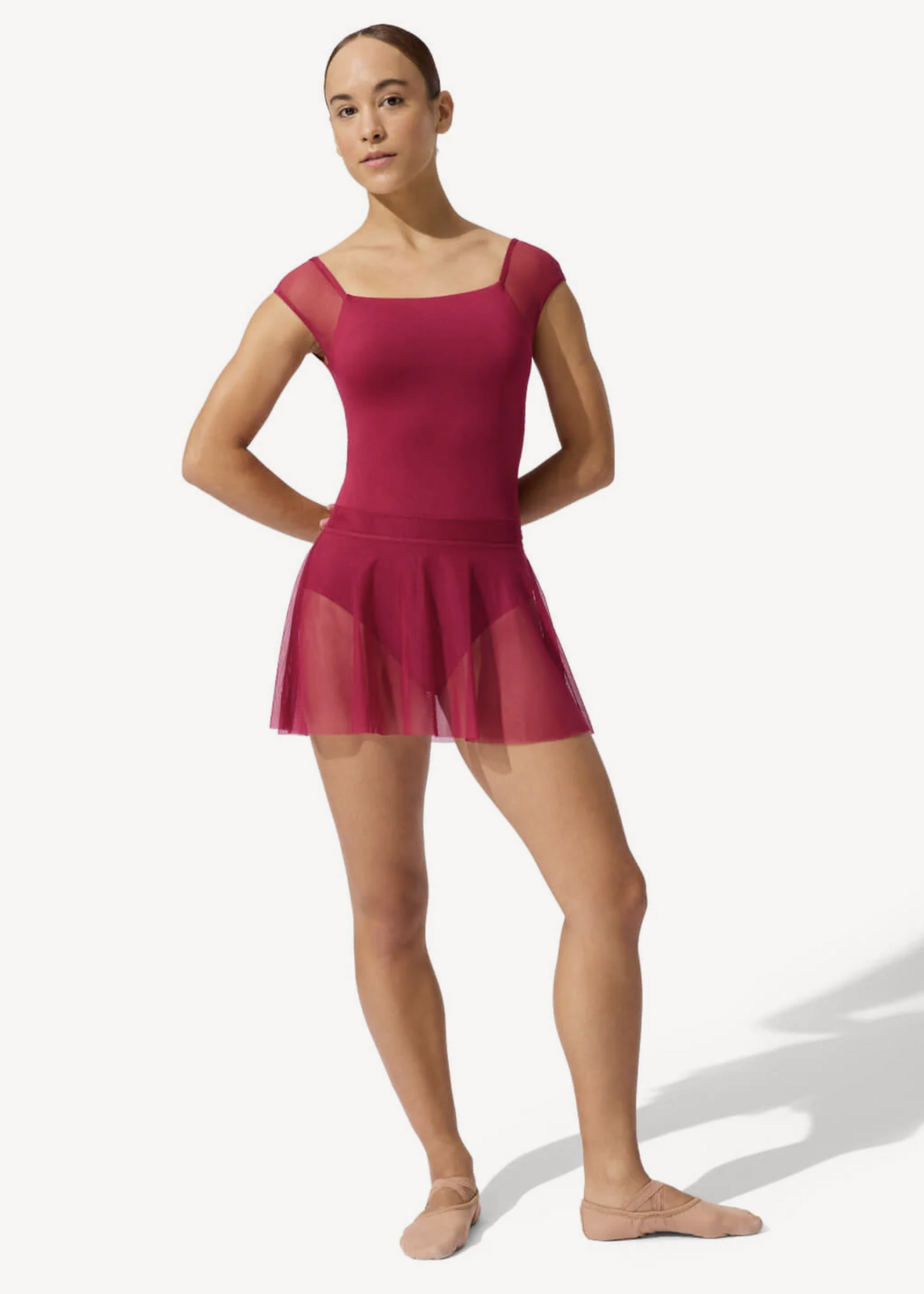 CAPEZIO TWILIGHT ROSE DAMASK SKIRT - TWEEN