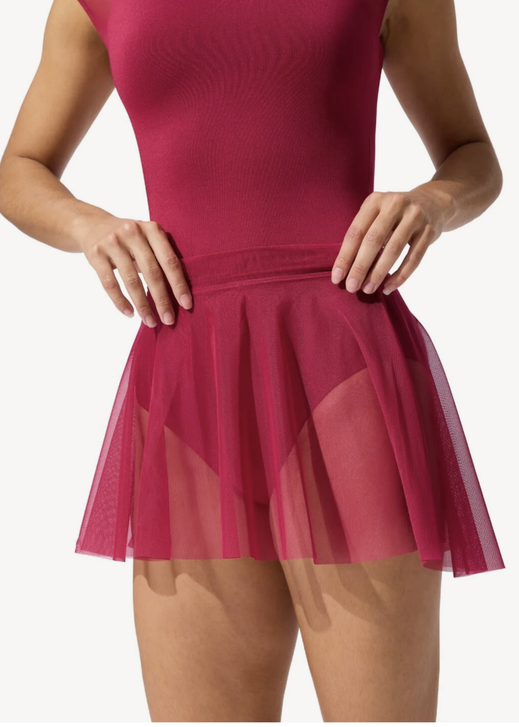 CAPEZIO TWILIGHT ROSE DAMASK SKIRT