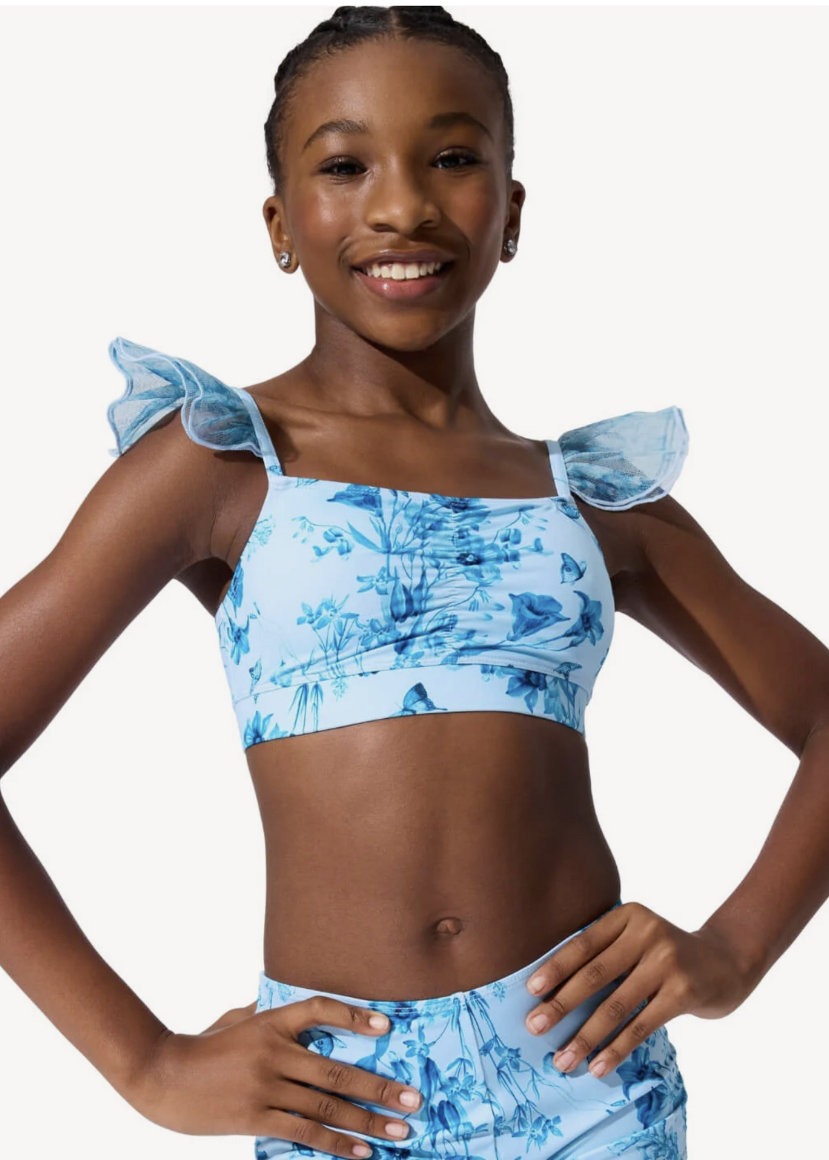 CAPEZIO FAIRY TOILE FAIRY FLUTTER TOP