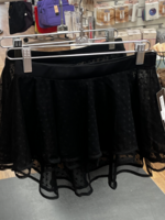 BLOCH HEART MESH 2 LAYER SKIRT