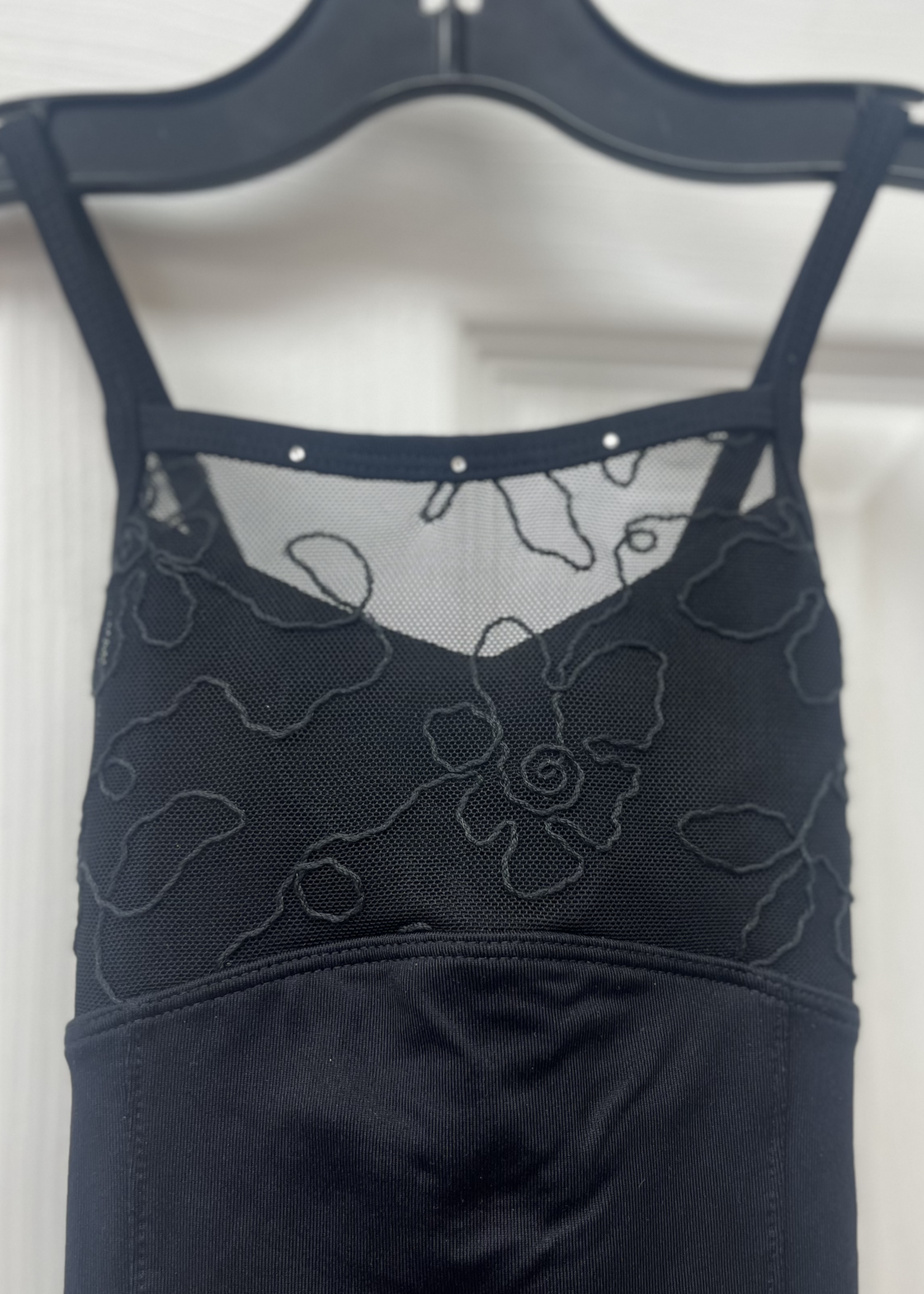BLOCH CORD MESH BUST X BCK CAMI LEOTARD