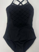 BLOCH FLOCK HEART X STRAP CAMI LEOTARD