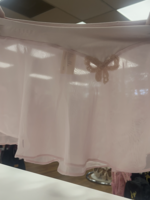 BLOCH SHAPED W/S SKIRT W/SEQUIN BOW