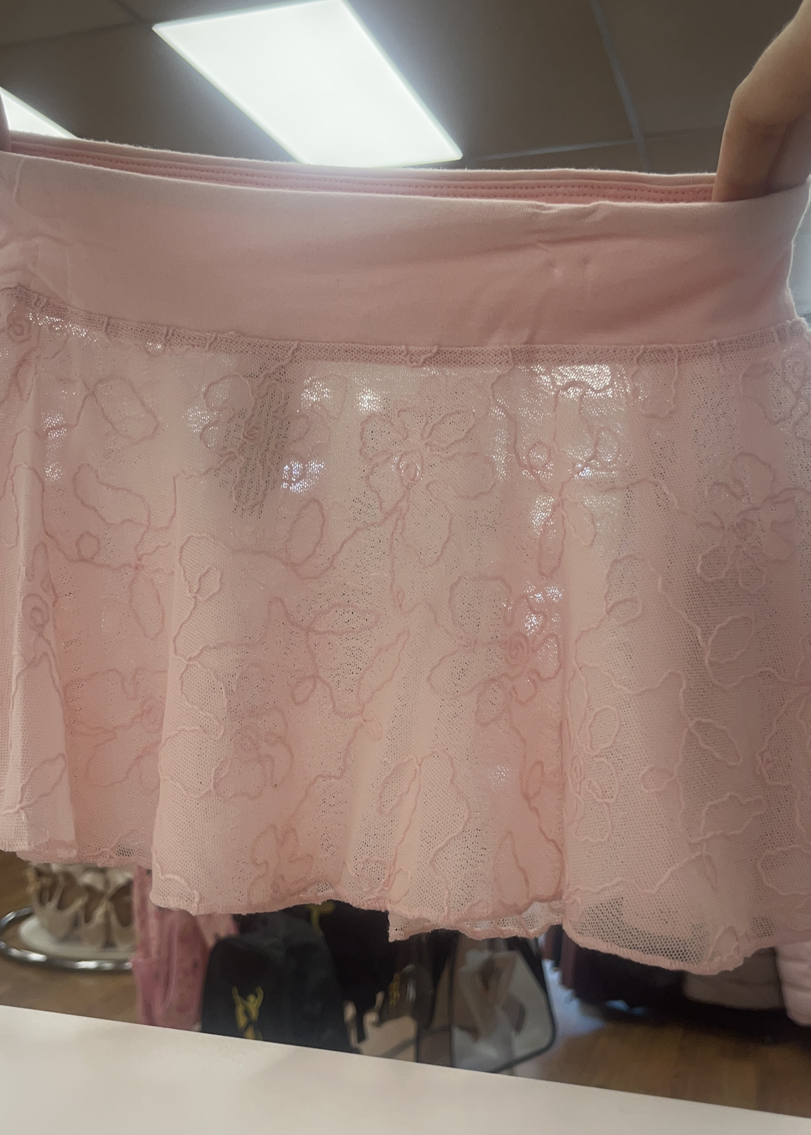 BLOCH CORD MESH BALLET SKIRT