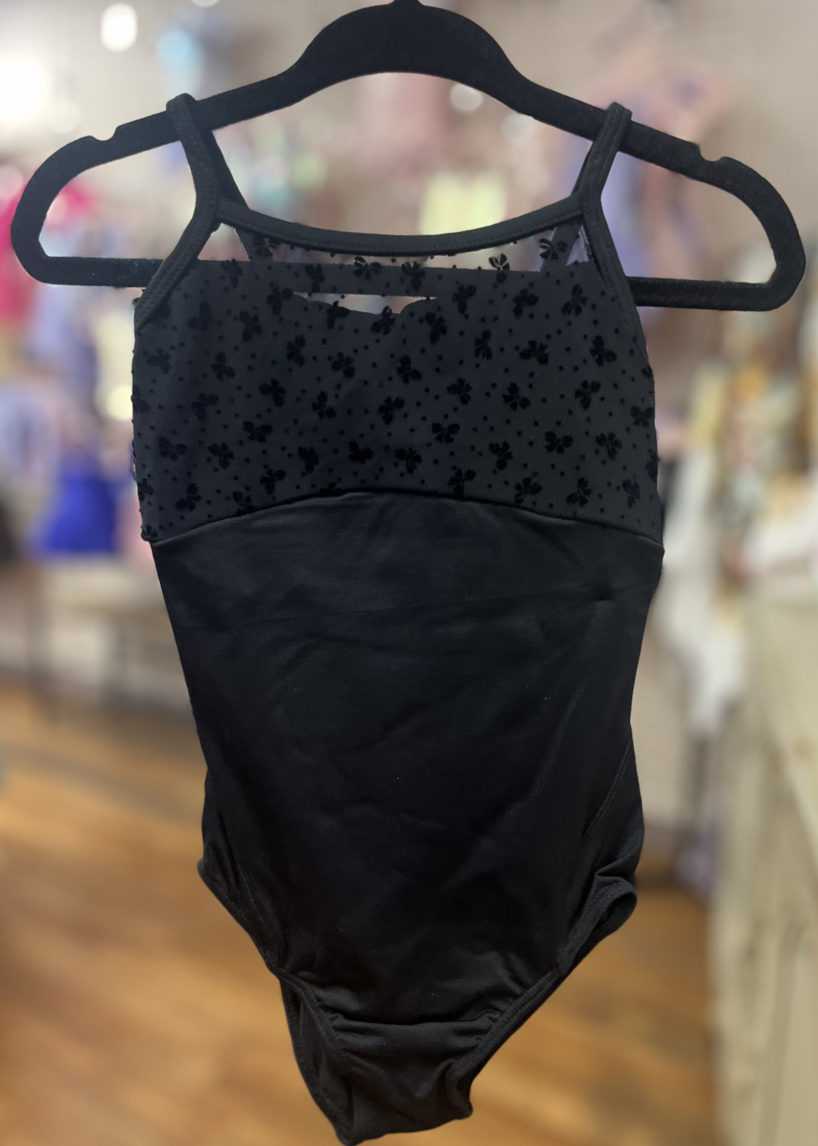 BLOCH BOW FLOCK F&B CAMI LEOTARD