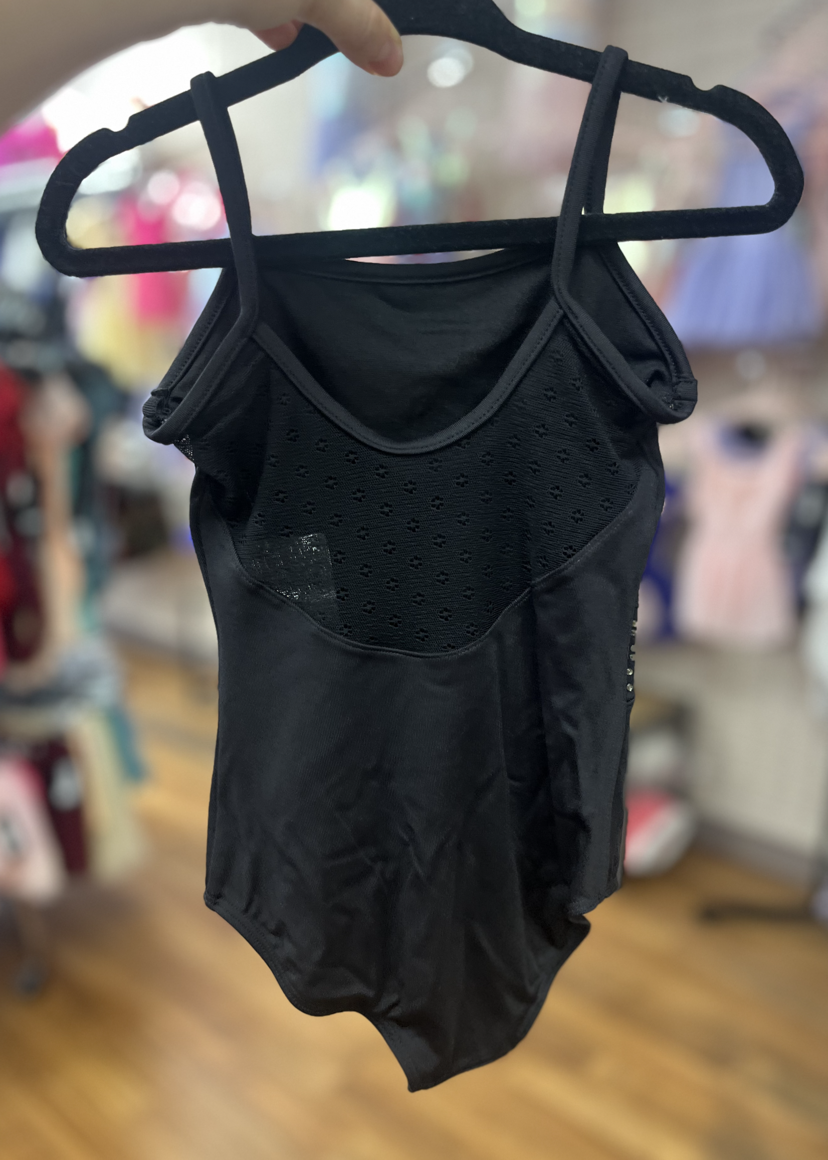 BLOCH FLOWER MOTIF DAISY MESH CAMI LEOTARD